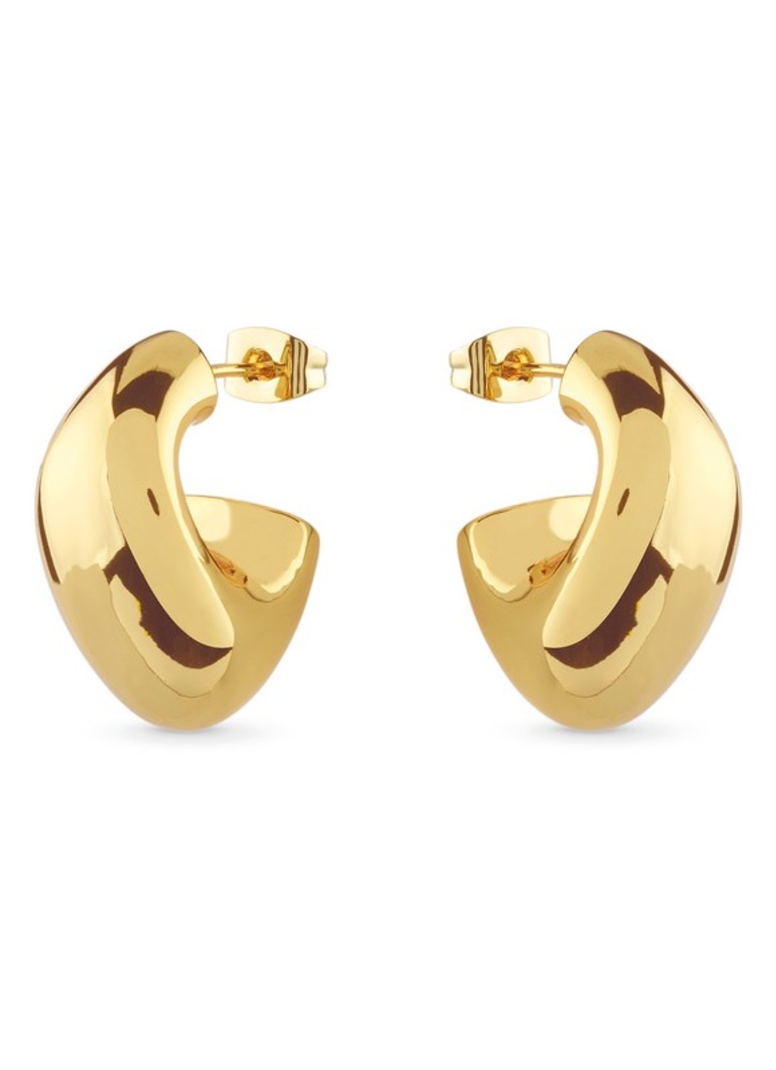 GUESS Oorringen JUBE05343JWYGT-U  - voorkant goud