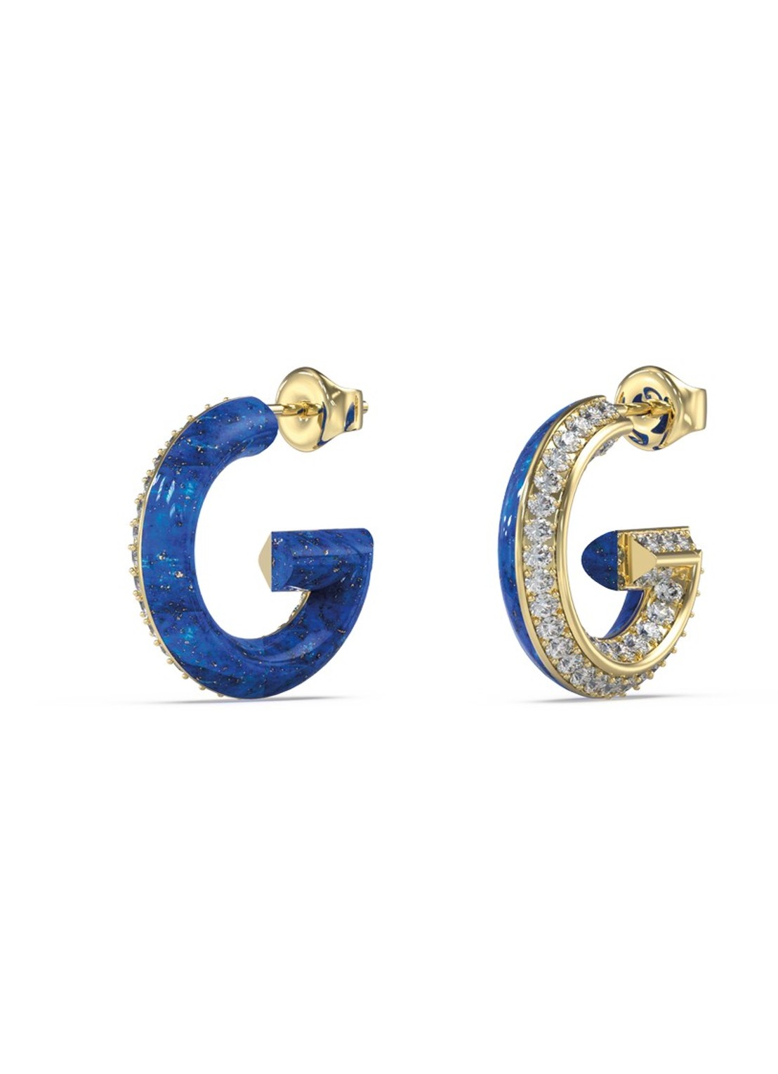 GUESS Oorringen JUBE05436JWYGBLT-U  - voorkant goud