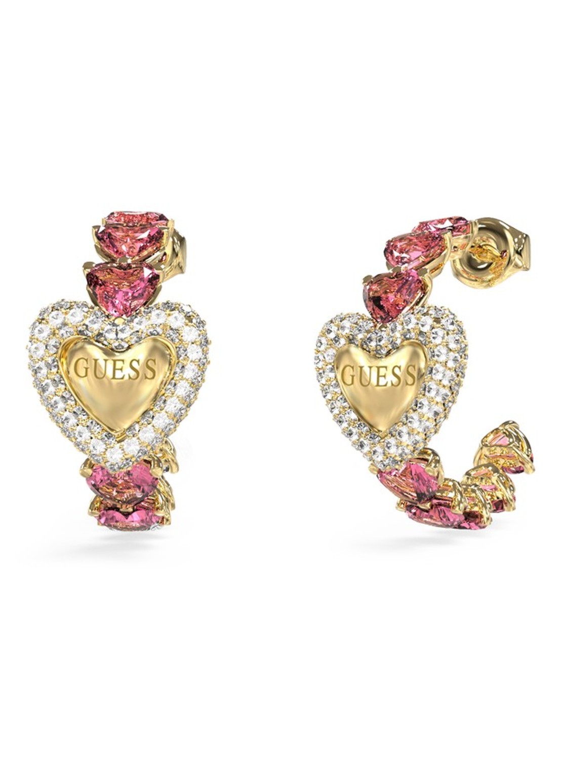 GUESS Oorringen JUBE06004JWYGPKT-U - voorkant goud