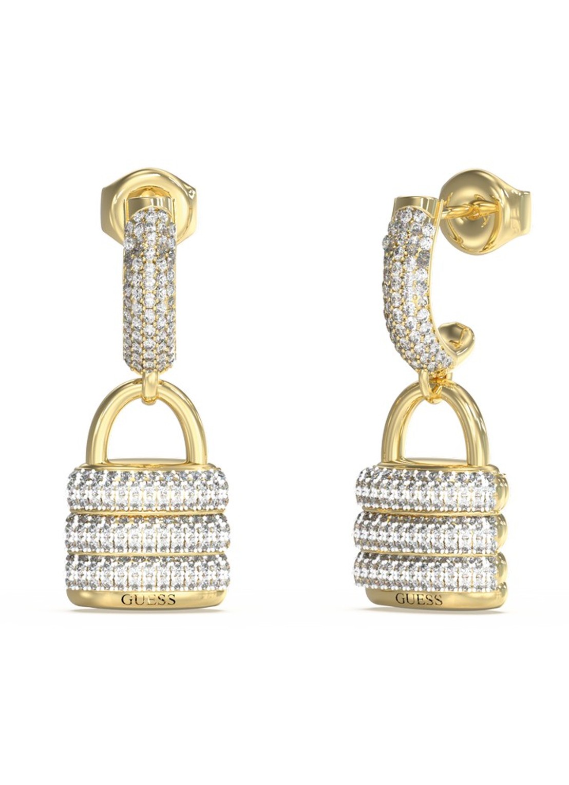 GUESS Oorstekers JUBE05407JWYGT-U  - voorkant goud
