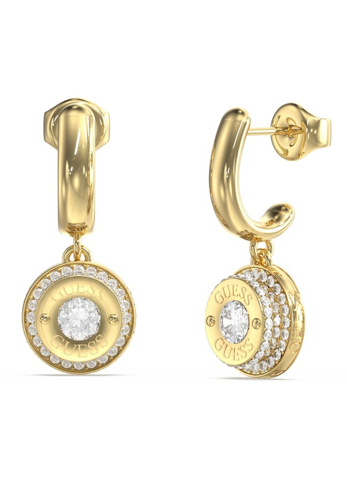 GUESS Oorstekers JUBE05558JWYGT-U  - voorkant goud