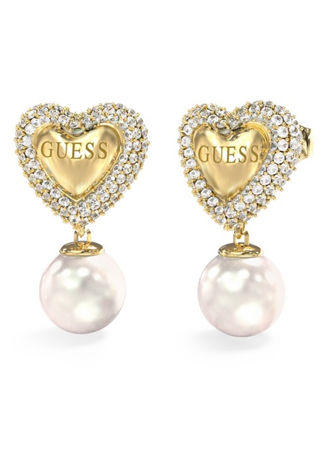 GUESS Oorstekers JUBE06006JWYGT-U - voorkant goud