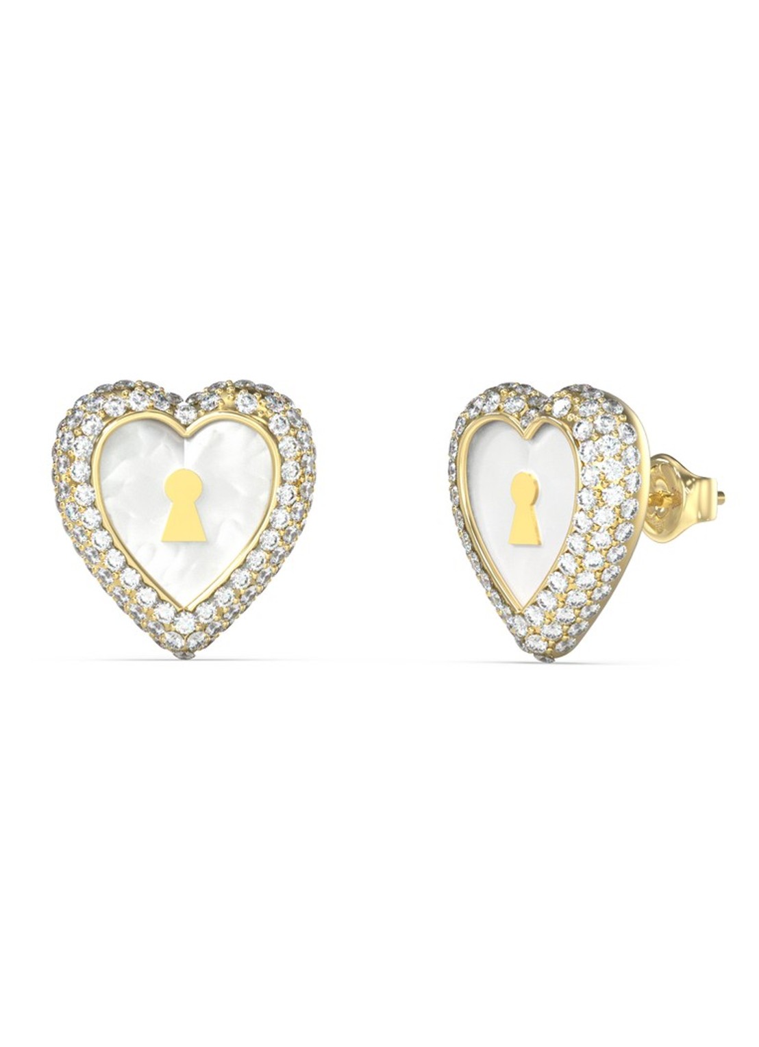 GUESS Oorstekers JUBE06065JWYGT-U - voorkant goud