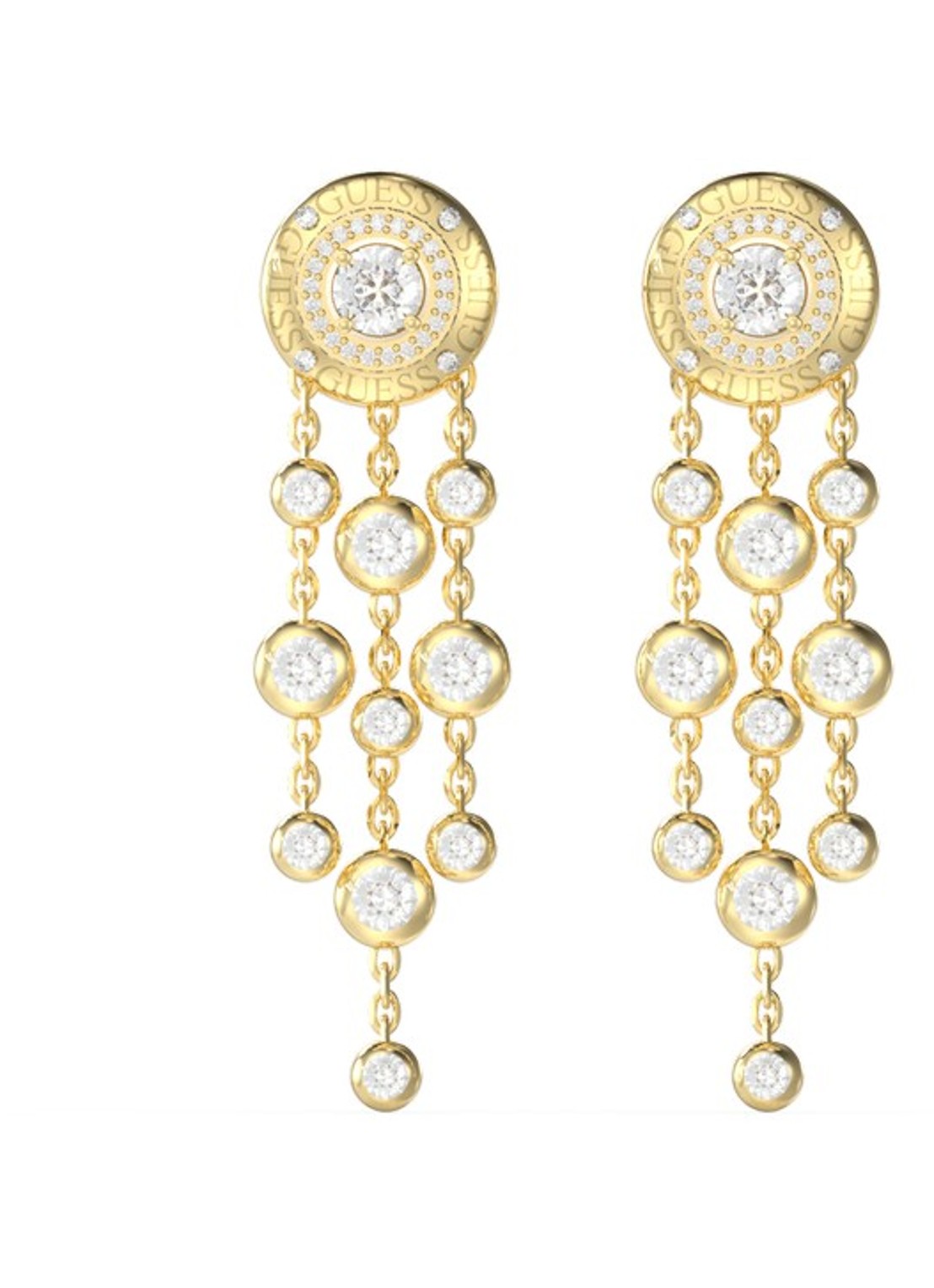 GUESS Oorstekers JUBE06275JWYGT-U - voorkant goud