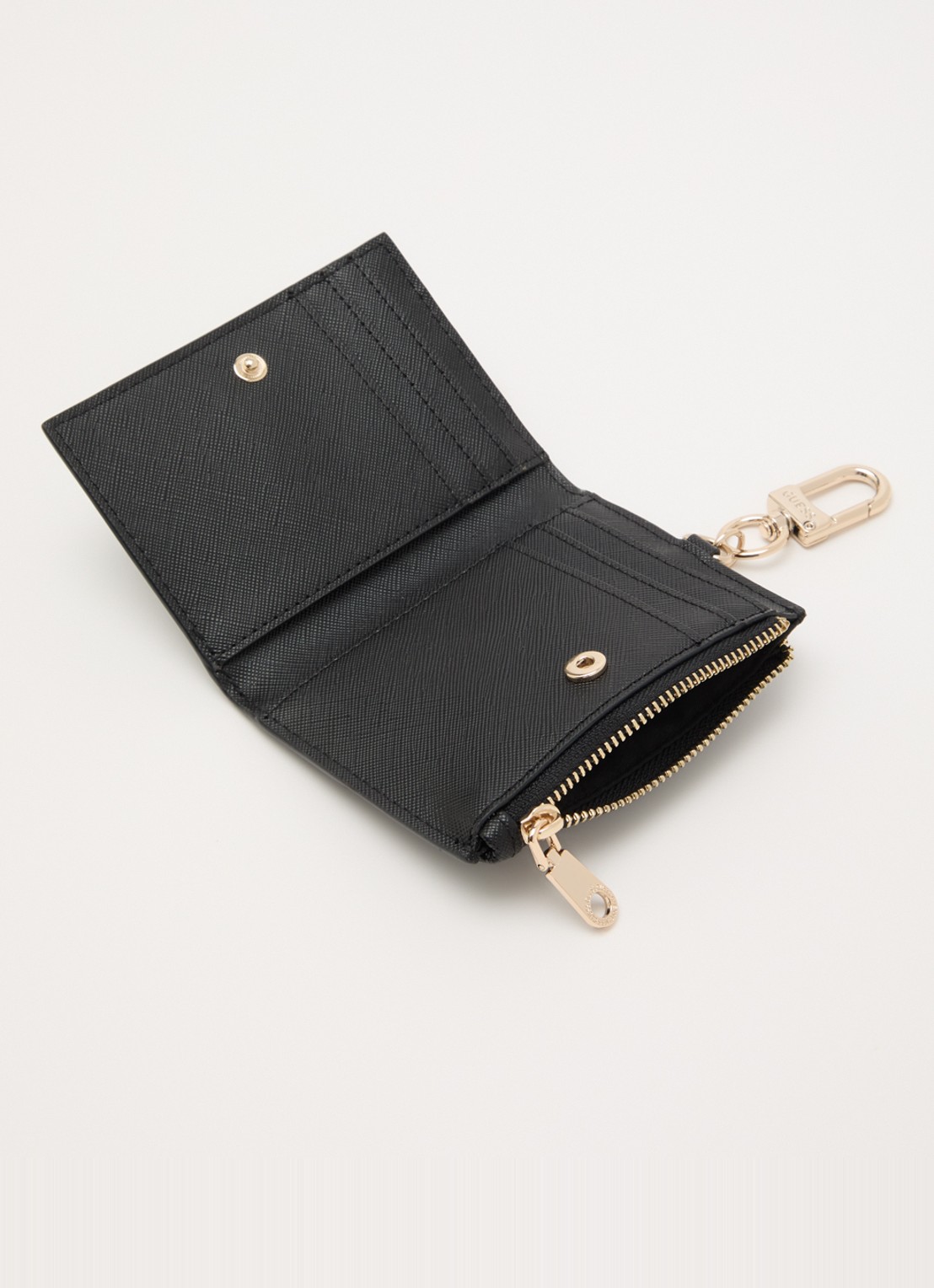 GUESS Pasjeshouder met logo - detail 3 zwart