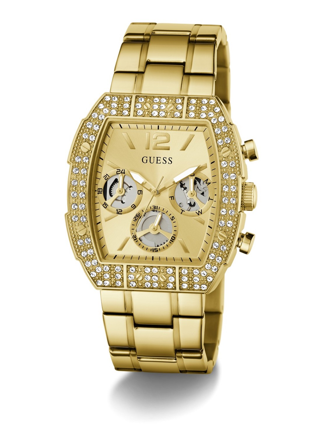 GUESS Phoenix Quantum horloge GW1068G2 - detail 3 goud