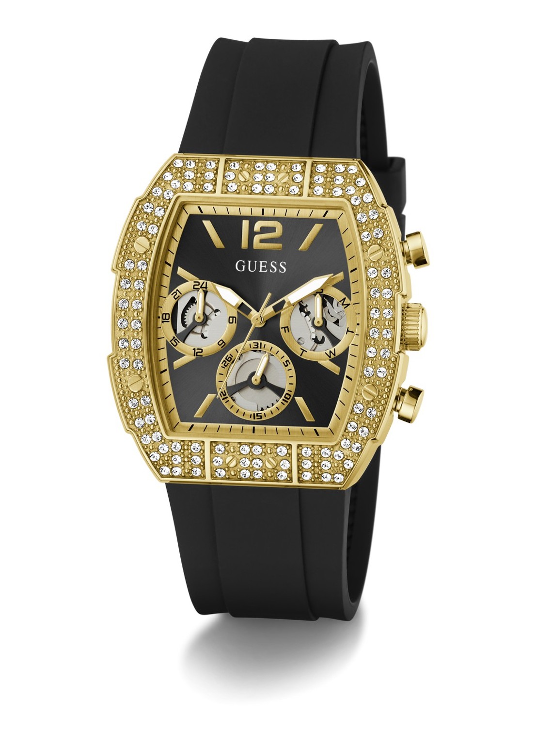 GUESS Phoenix Quantum horloge GW1069G2 - detail 4 goud