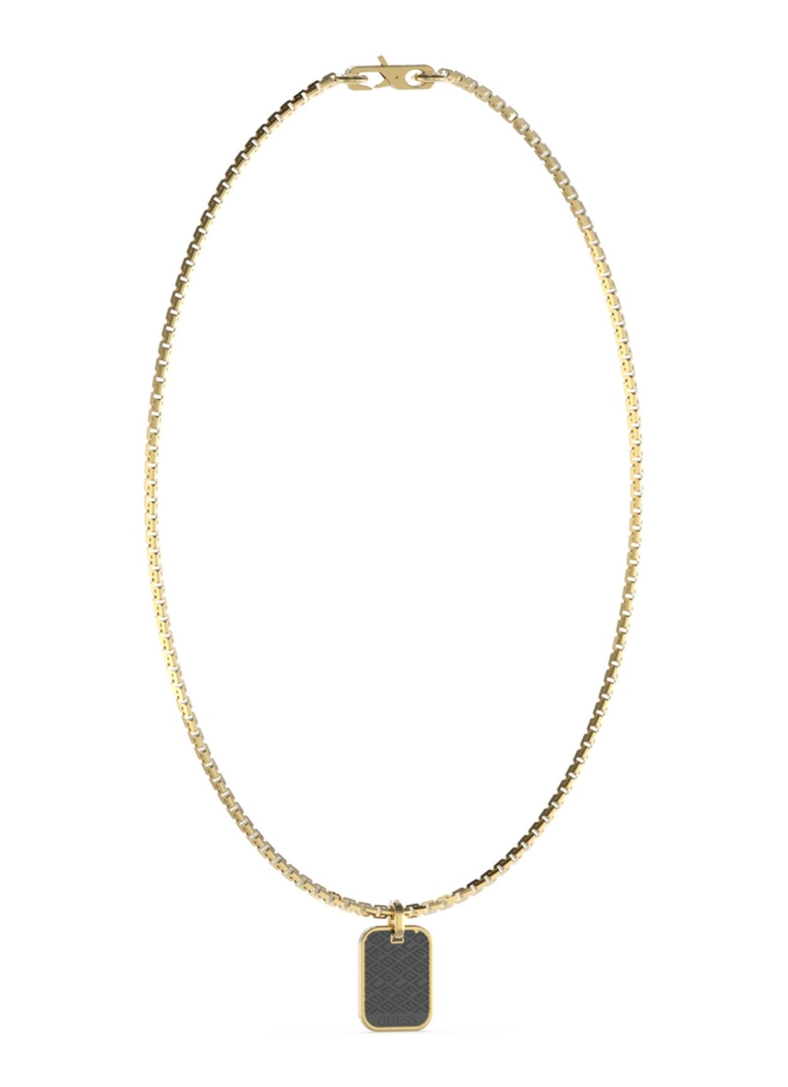 GUESS Schakelketting met logo JUMN03225JWYGBKT-U - voorkant goud