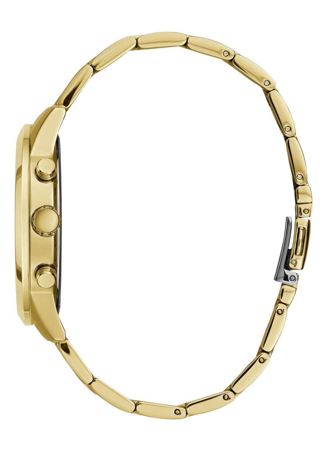 GUESS Solar horloge W1070L2 - voorkant 2 goud
