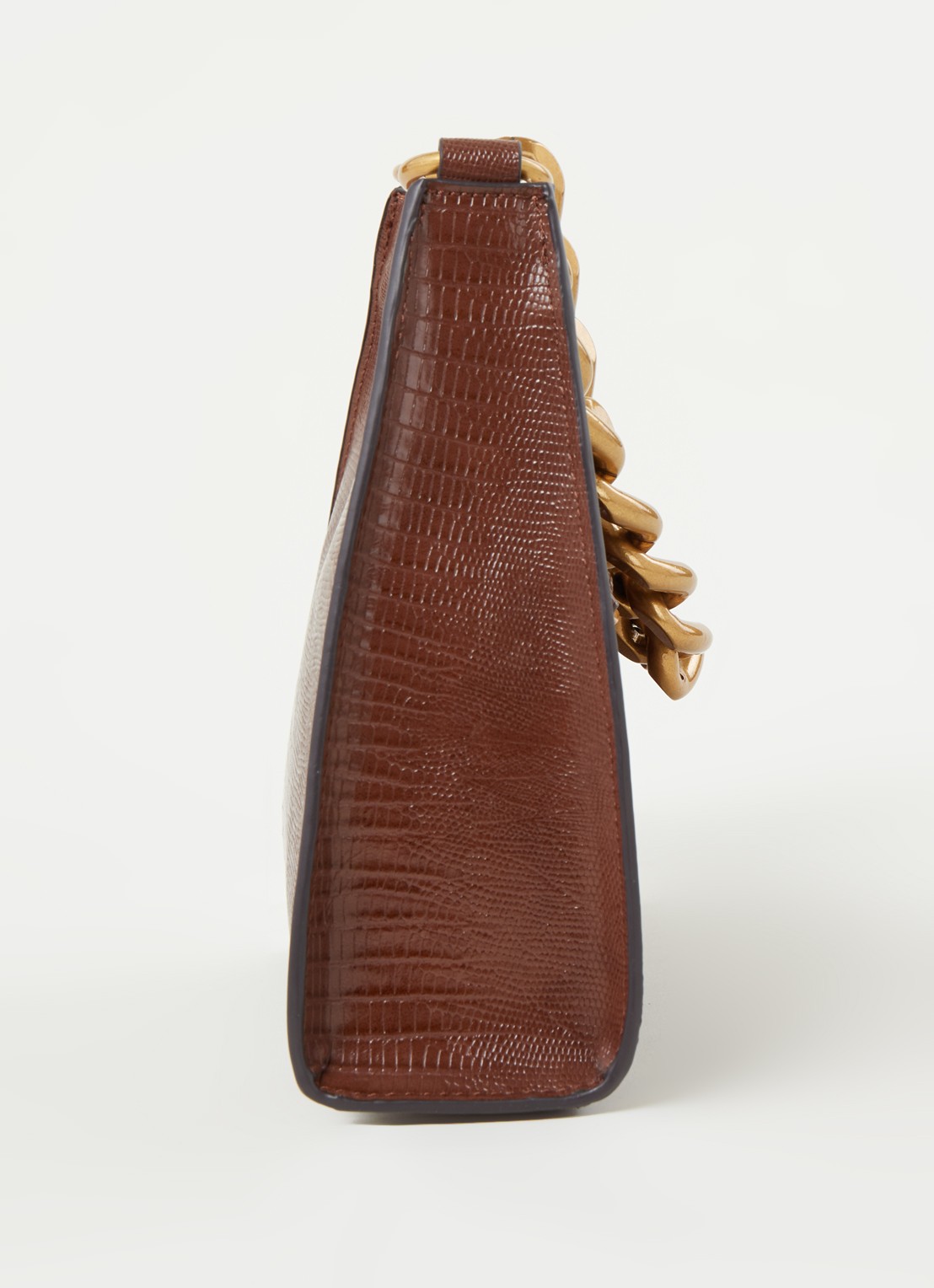 GUESS Tullia handtas met structuur - detail 3 bruin
