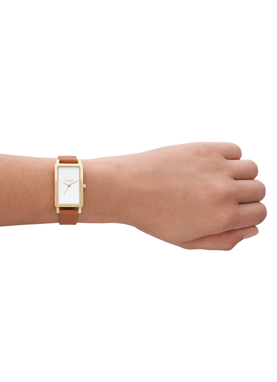 Hagen horloge SKW3097 - voorkant 6 goud