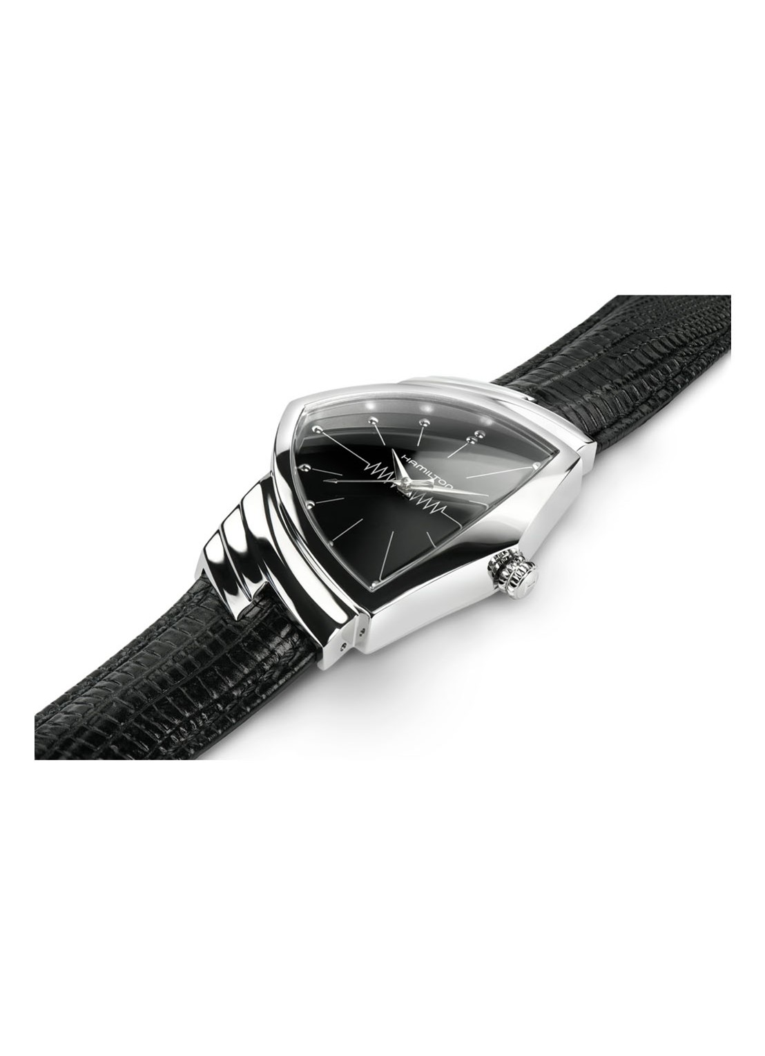 Hamilton Horloge Ventura Gent H24411732 - detail zwart