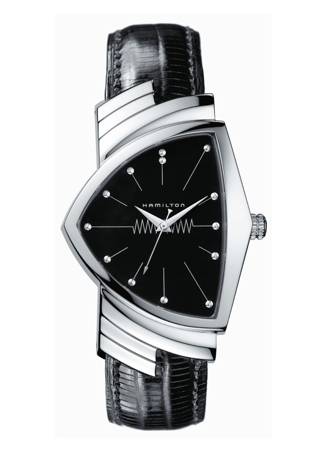 Hamilton Horloge Ventura Gent H24411732 - voorkant 4 zwart