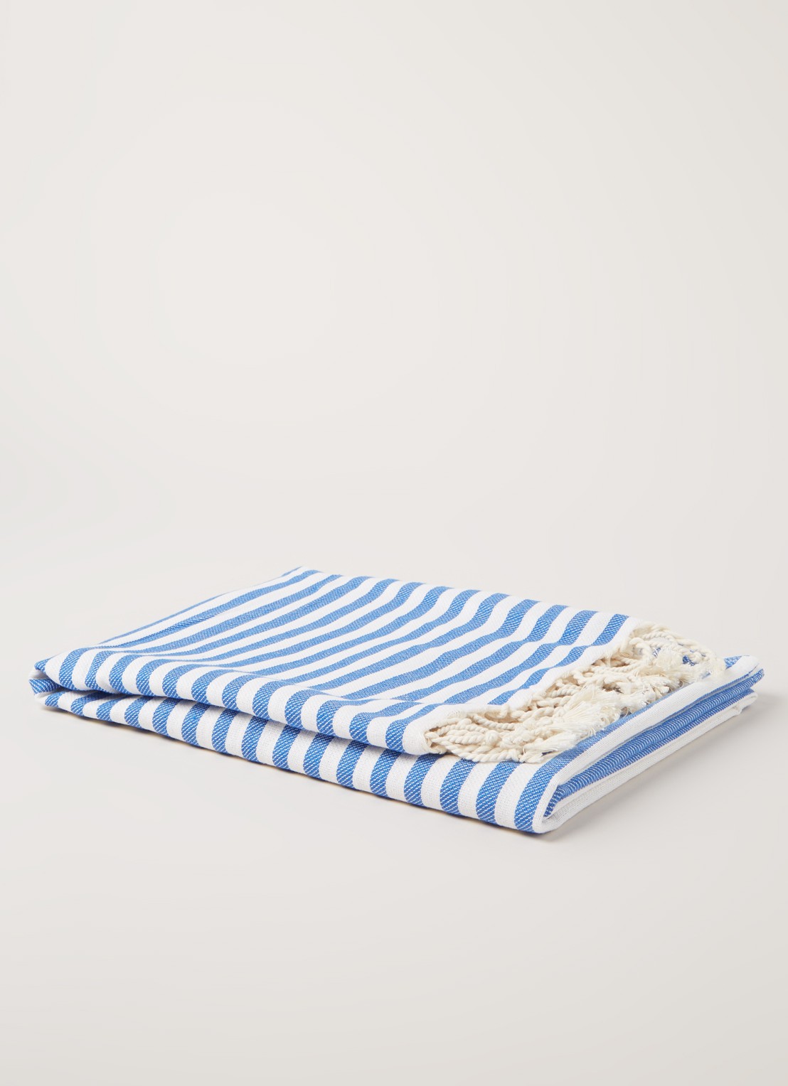 Hammam34 Succulent Love Hammam strandlaken 170 x 90 cm - voorkant 3 blauw