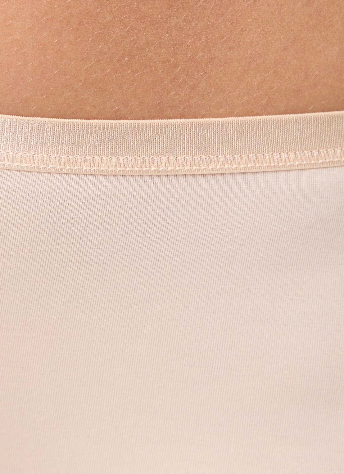 Hanro Cotton Sensation shorty - detail 3 beige