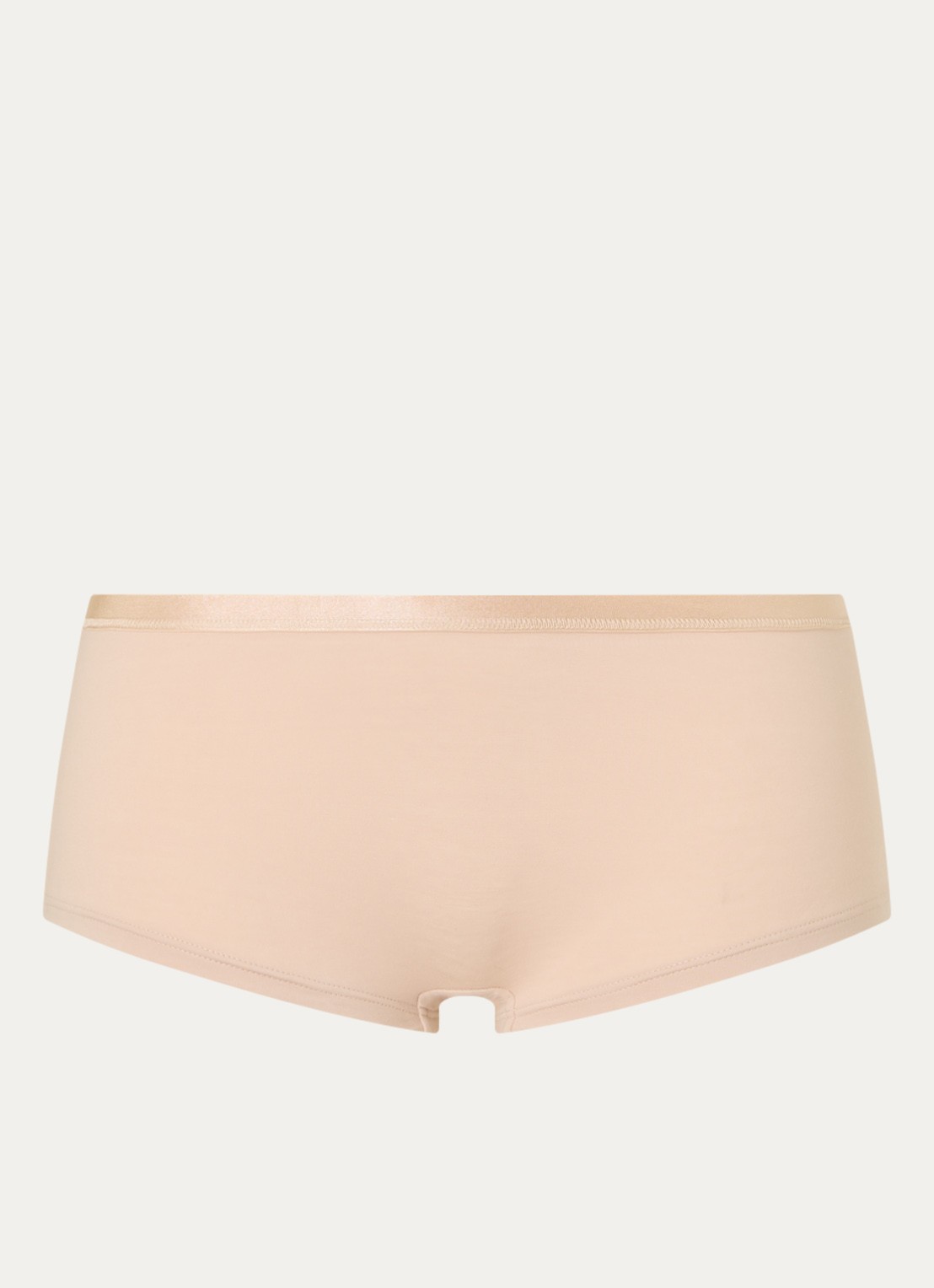 Hanro Cotton Sensation shorty - voorkant beige