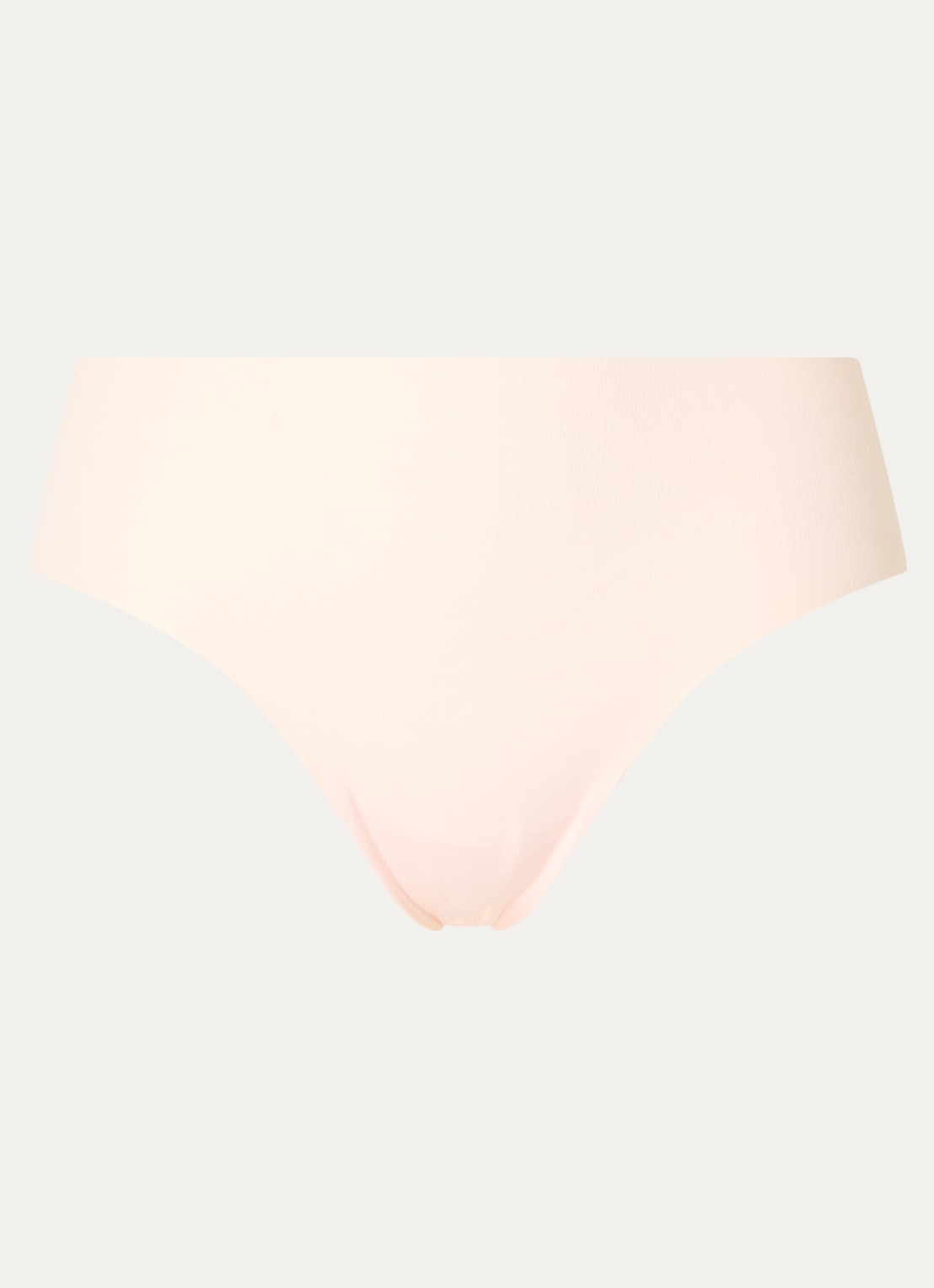 Hanro Invisible Cotton naadloze slip - voorkant 3 creme