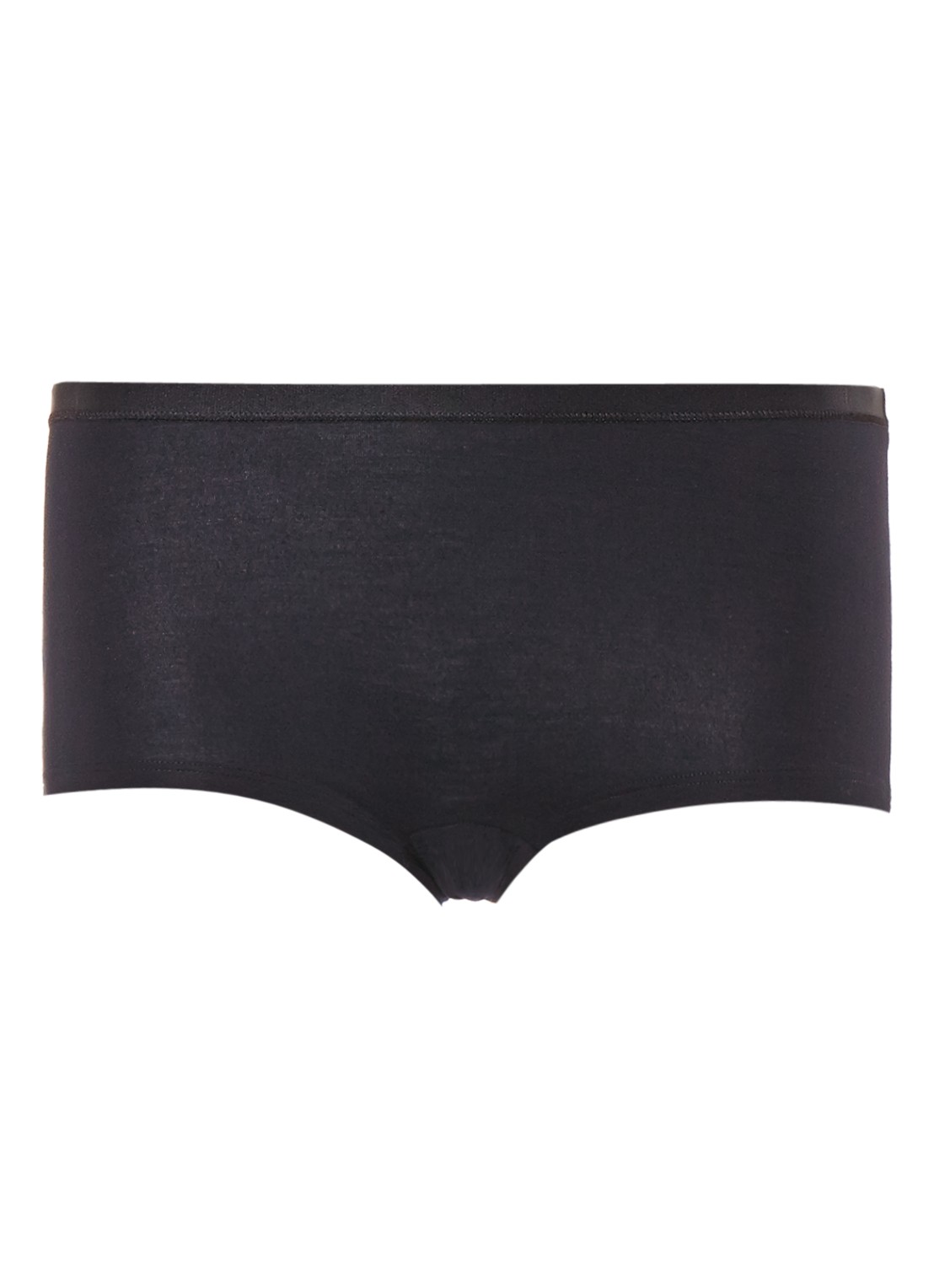 Hanro Soft Touch shorty - voorkant 2 zwart