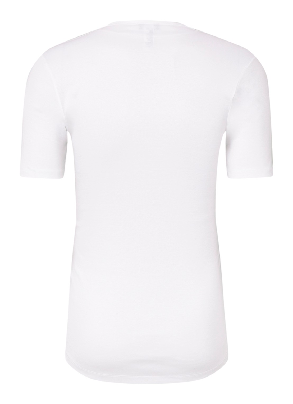Hanro T-shirt van gemerceriseerd katoen - achterkant 2 wit