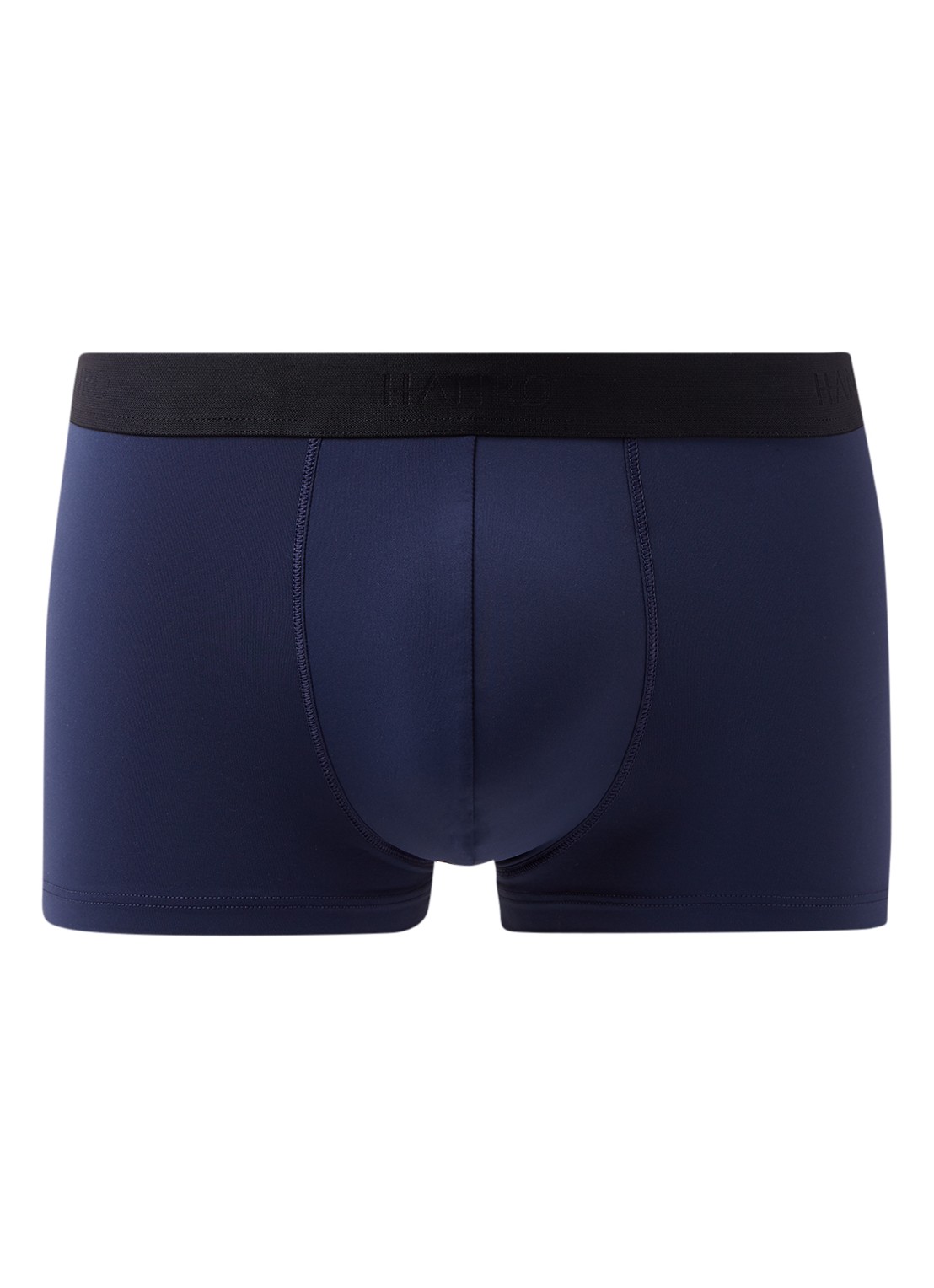 Hanro Trunk Micro Touch boxershort in uni - voorkant blauw