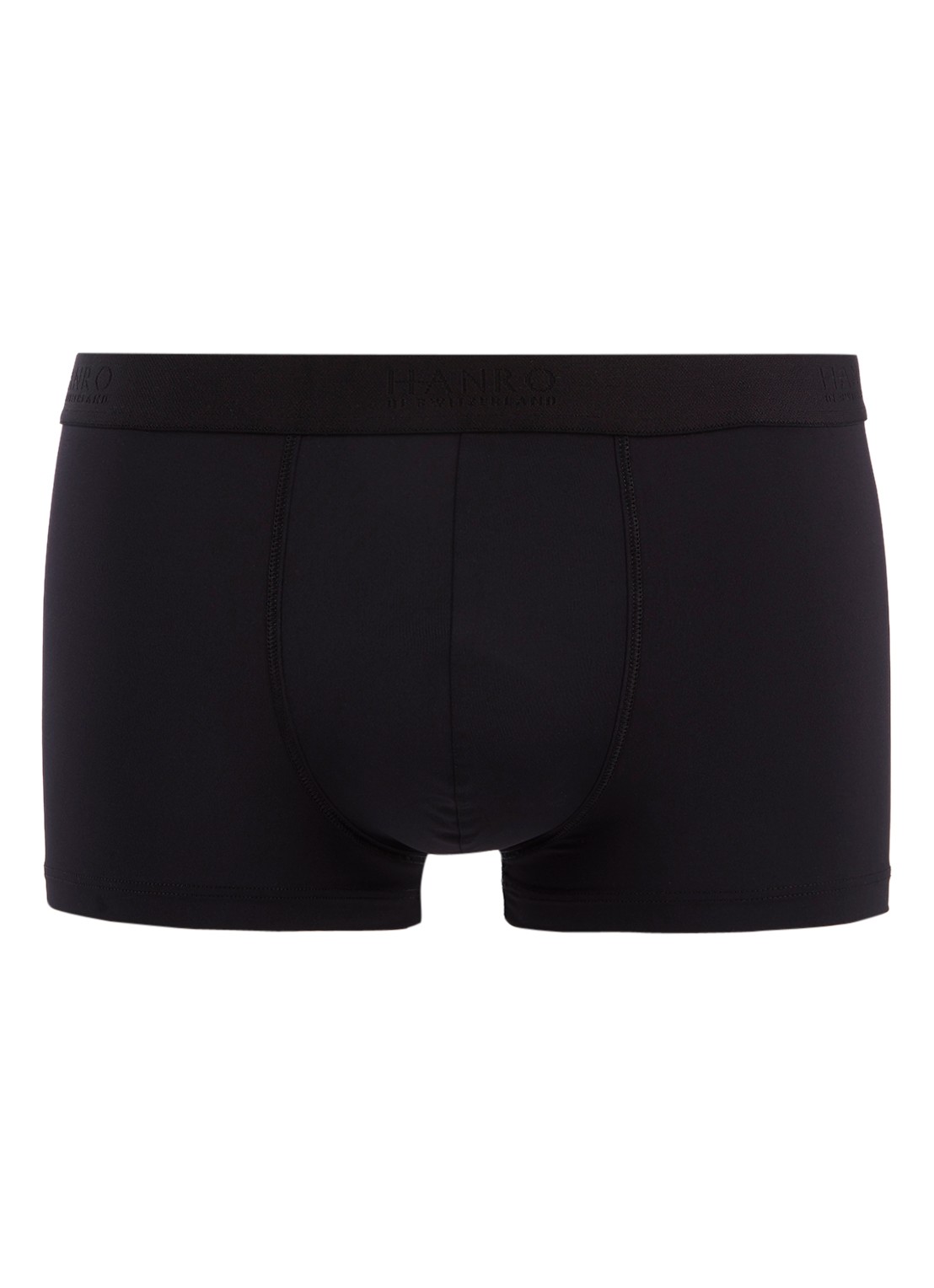 Hanro Trunk Micro Touch boxershort van microfiber - voorkant 2 zwart