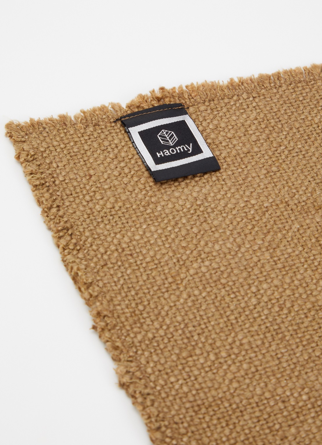 Haomy California placemat 35 x 45 cm - voorkant 2 camel