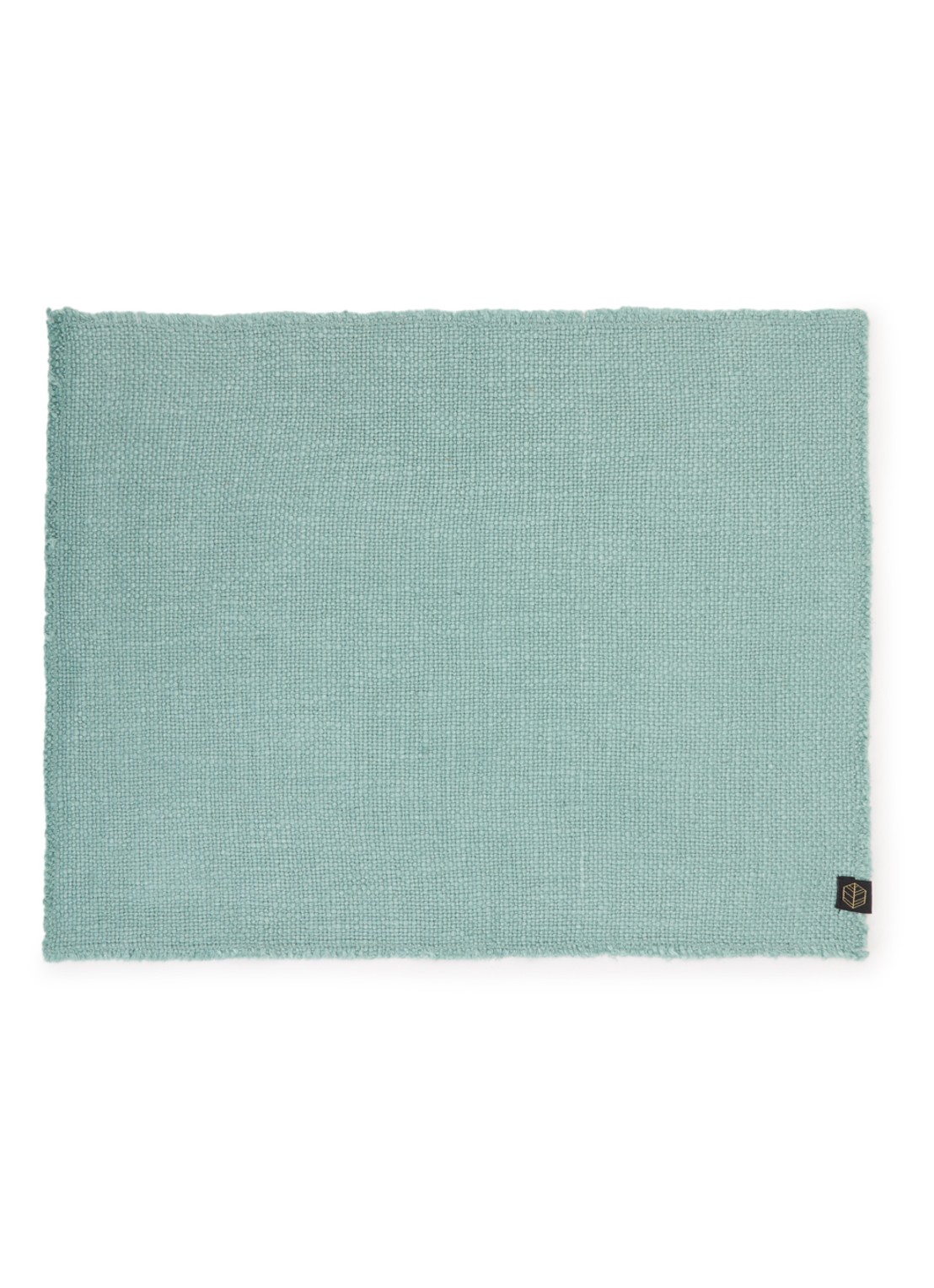 Haomy California placemat 36 x 48 cm - voorkant zeegroen