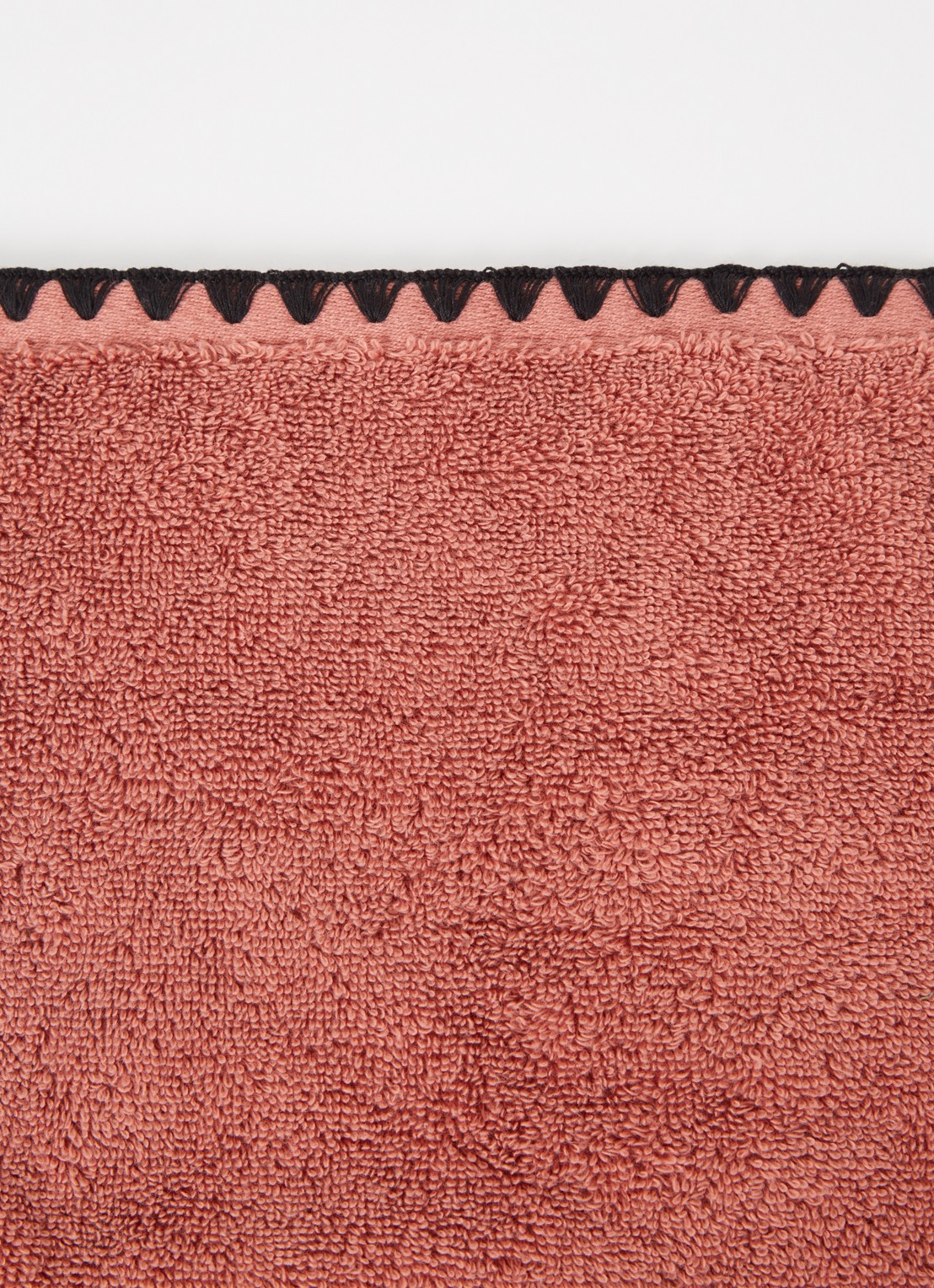 Haomy Issey keukendoek van katoen 30 x 50 cm - detail 3 oranjerood