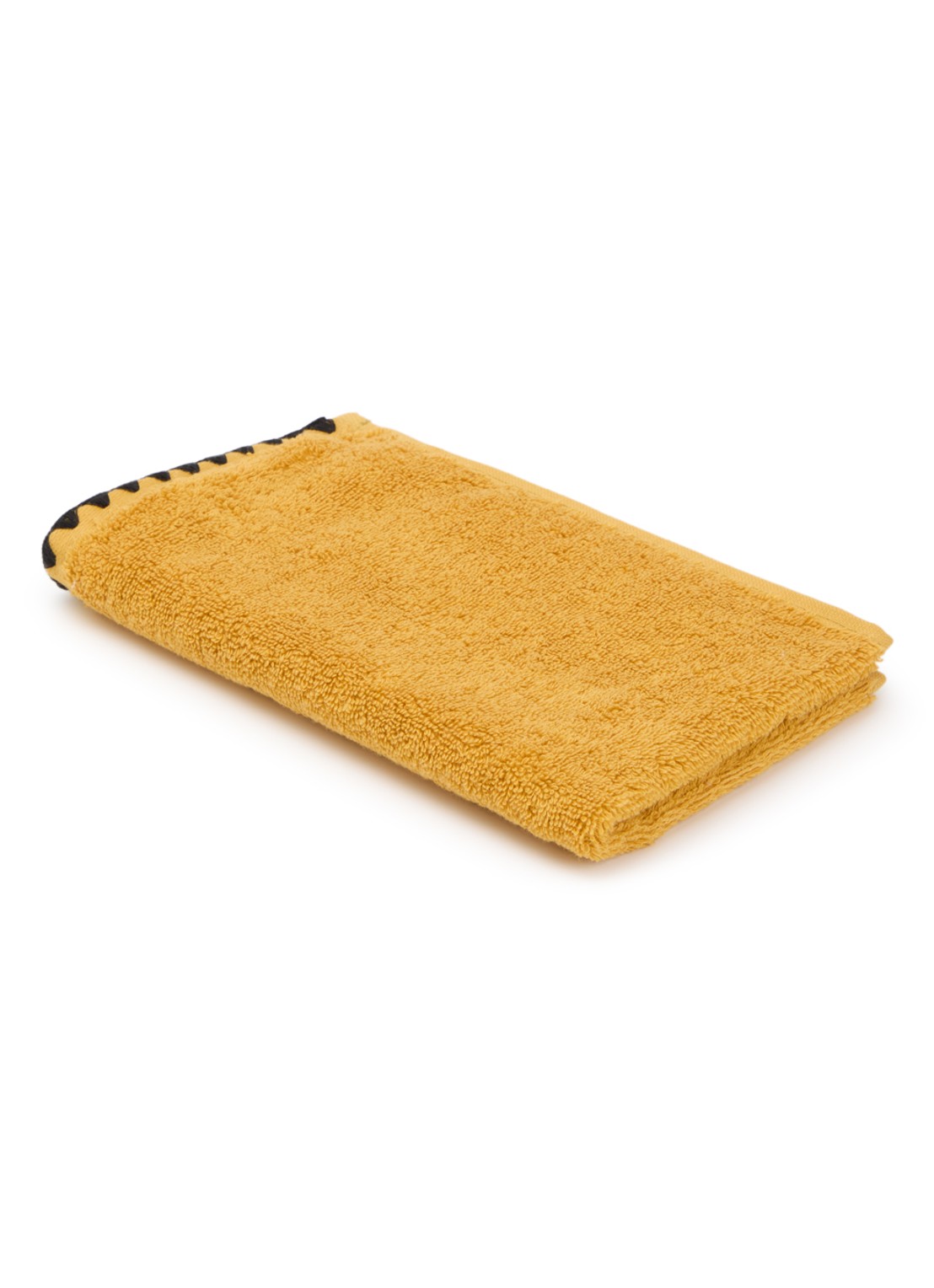 Haomy Issey mini gastendoek 30 x 50 cm  - voorkant geel