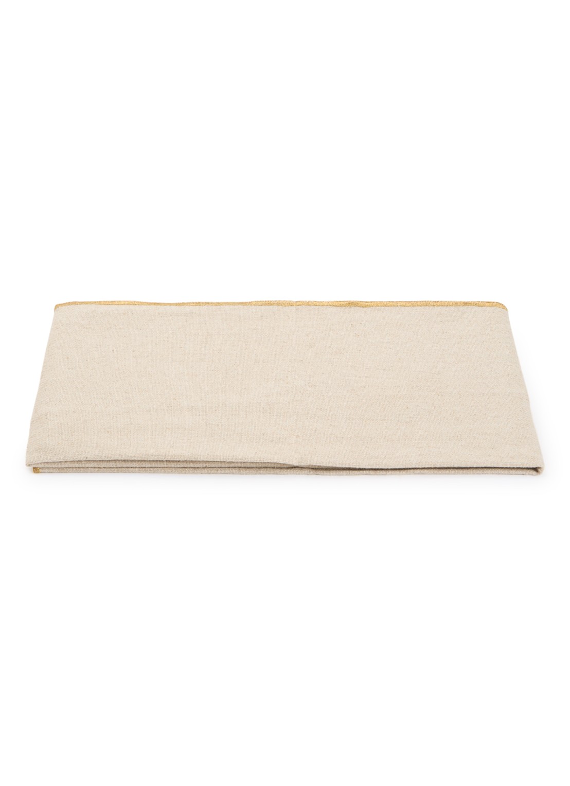 Haomy Verone tafelloper 48 x 160 cm - voorkant beige