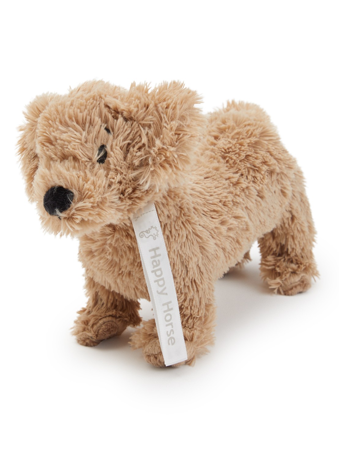 Happy Horse Dachshund Duke knuffel 20 cm - voorkant lichtbruin
