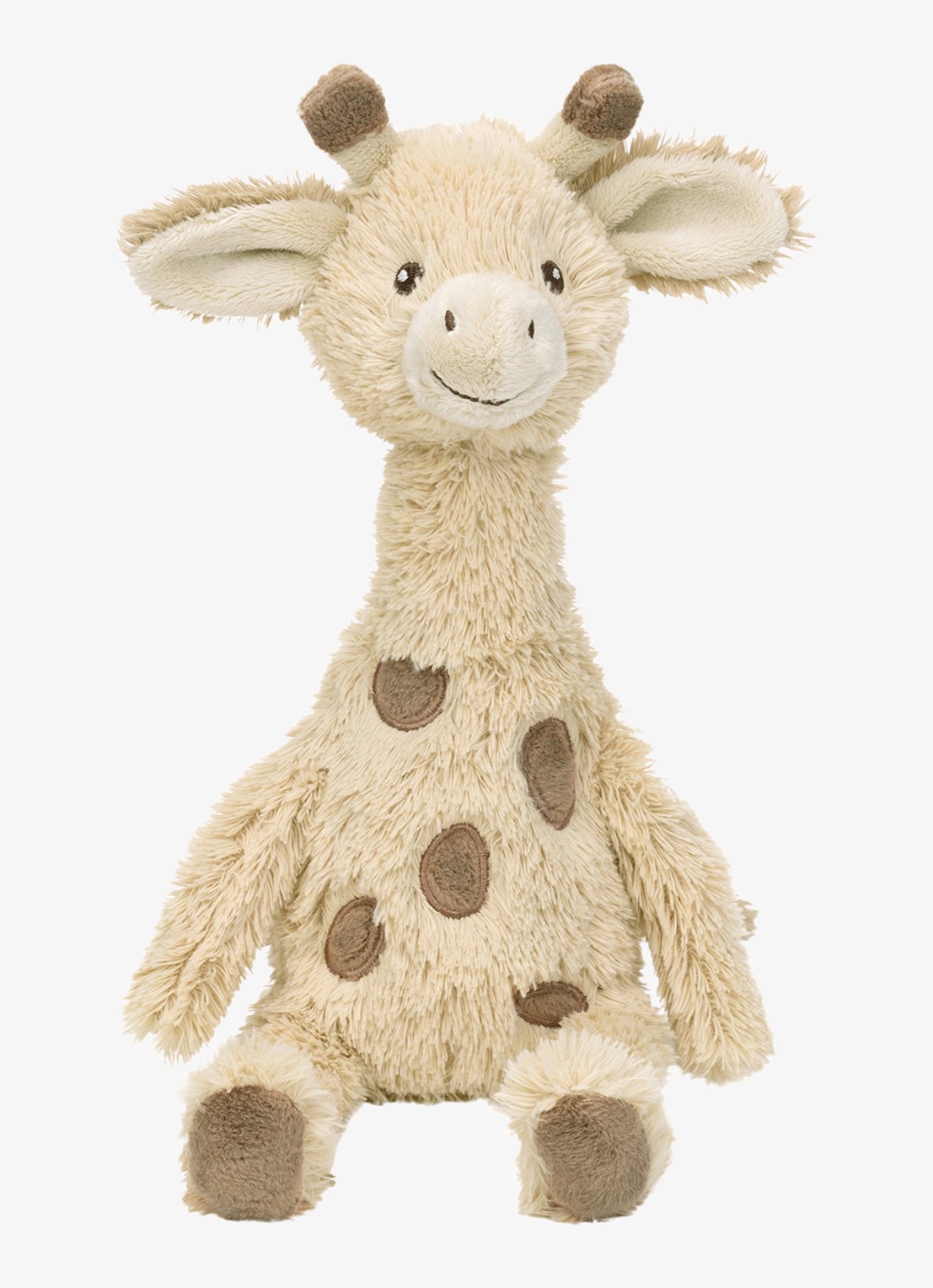 Happy Horse Giraffe Gus knuffel 32 cm - voorkant bruin