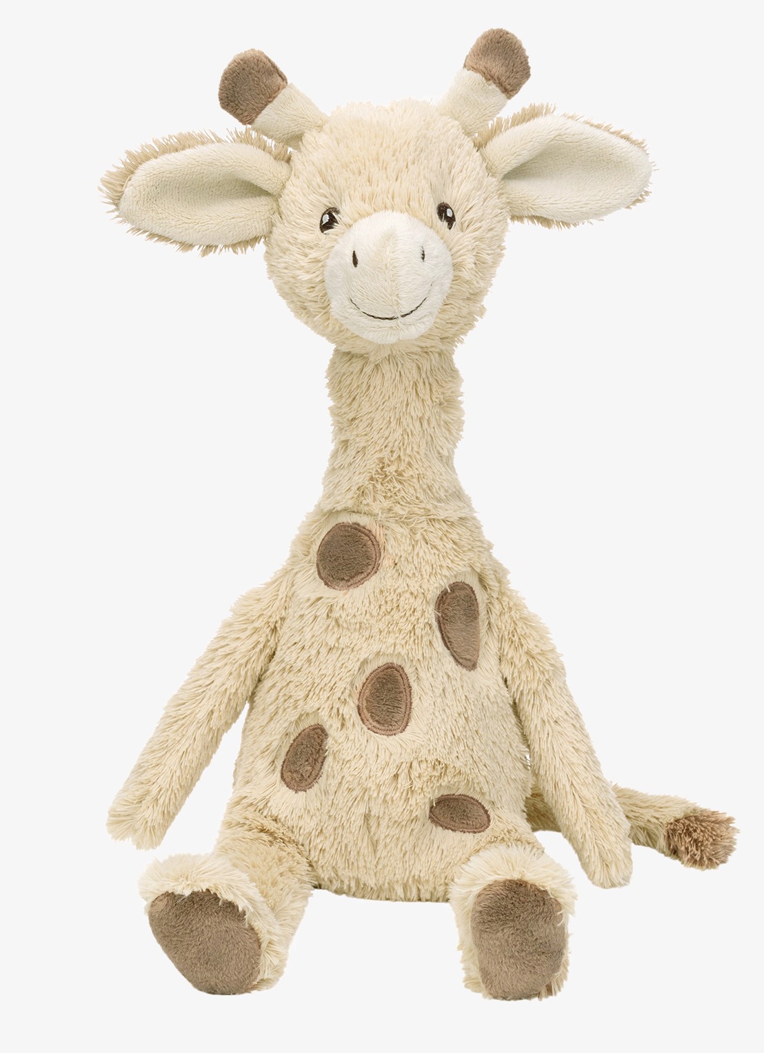 Happy Horse Giraffe Gus knuffel 42 cm - voorkant bruin