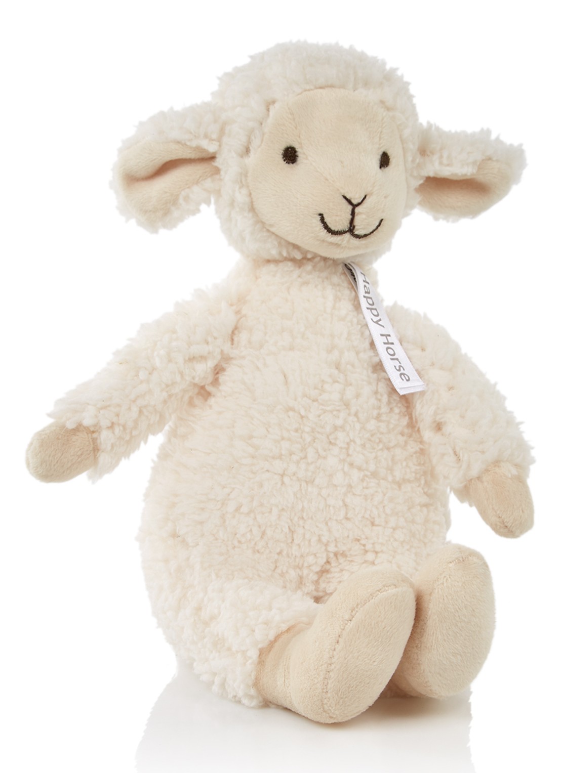 Happy Horse Lamb Leo no. 1 knufellammetje 32 cm - voorkant gebroken wit