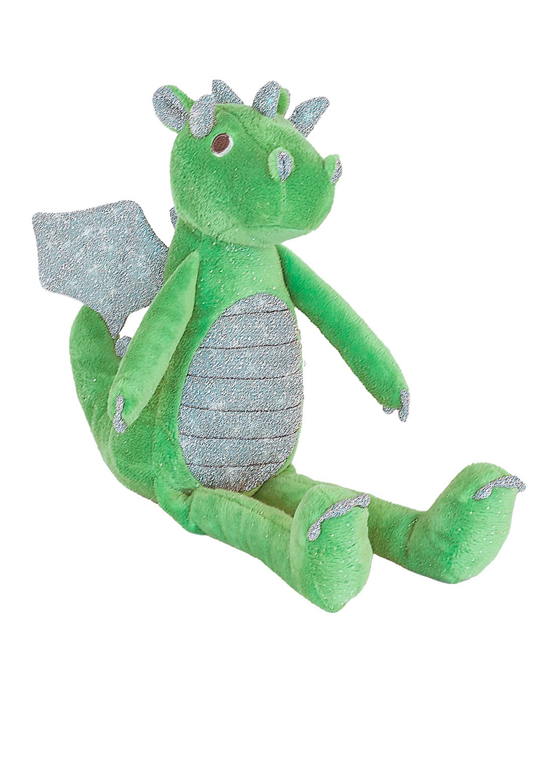 Happy Horse Magical Dragon knuffel 30 cm - voorkant groen