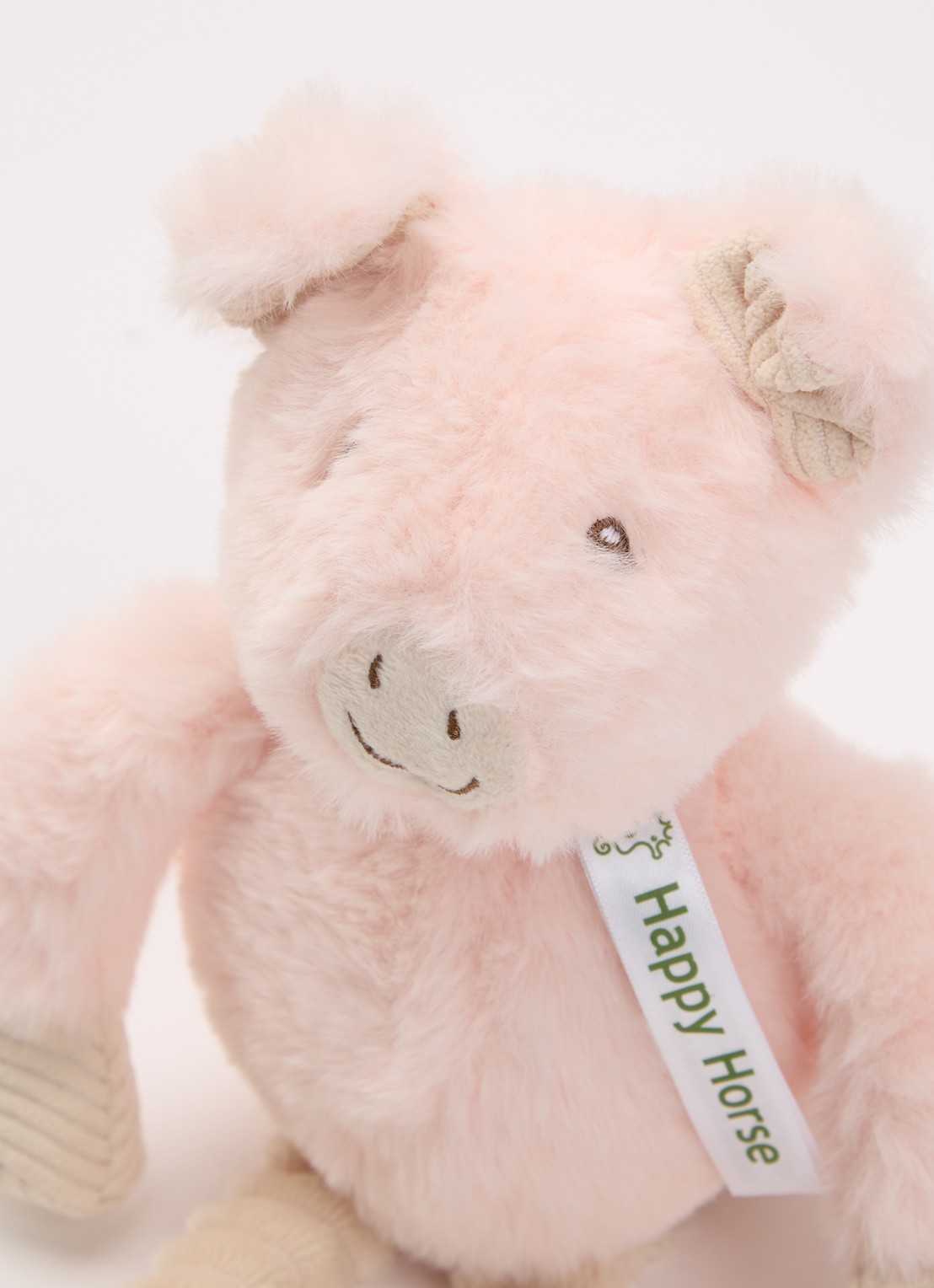 Happy Horse Pig Posh No. 1 knuffel 30 cm - voorkant 2 lichtroze