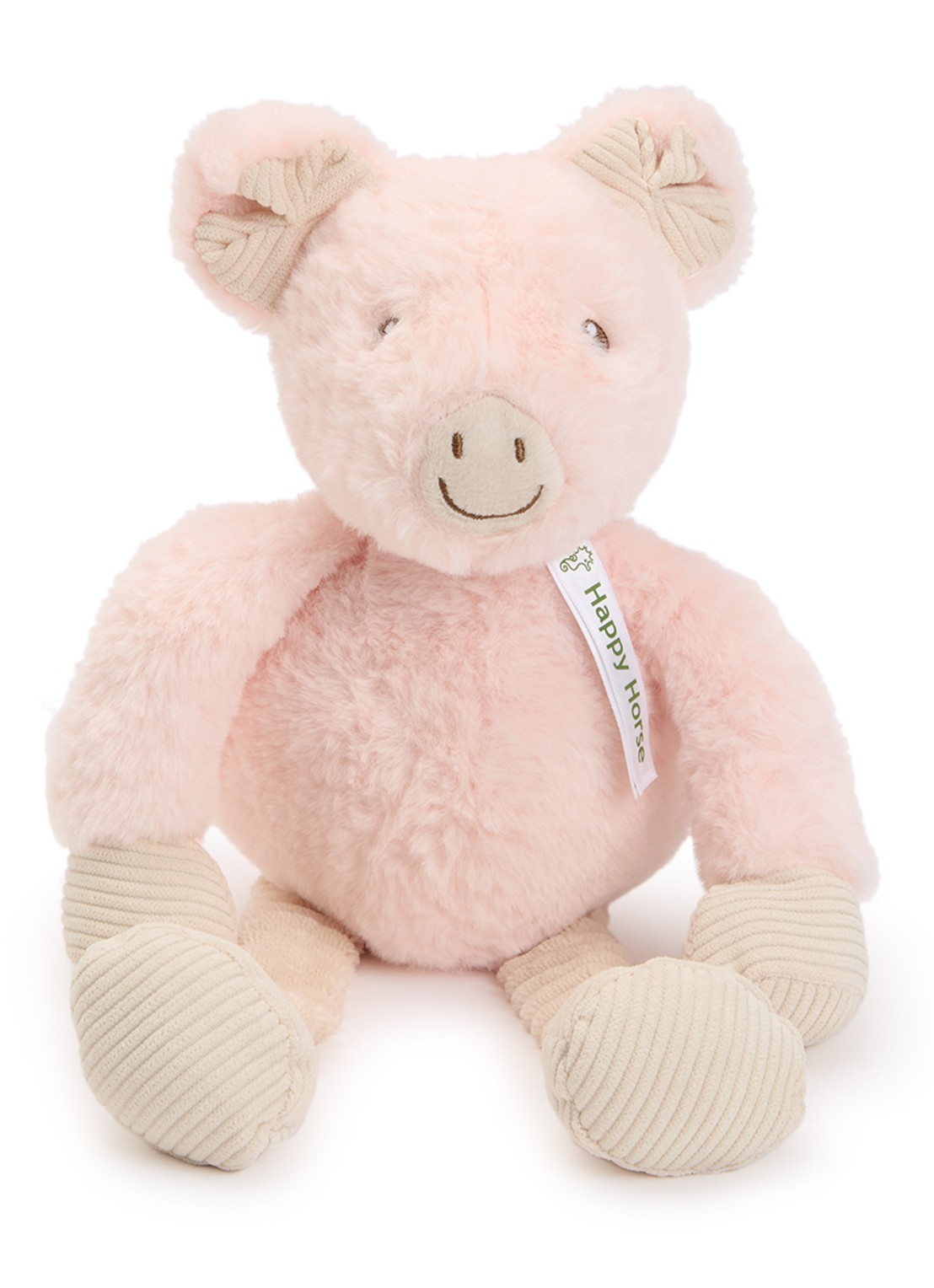 Happy Horse Pig Posh No. 2 knuffel 40 cm - voorkant lichtroze
