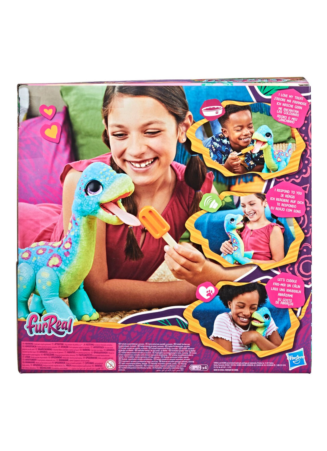 Hasbro FurReal  Sam de Bronto F17395L0 - voorkant 2 undefined
