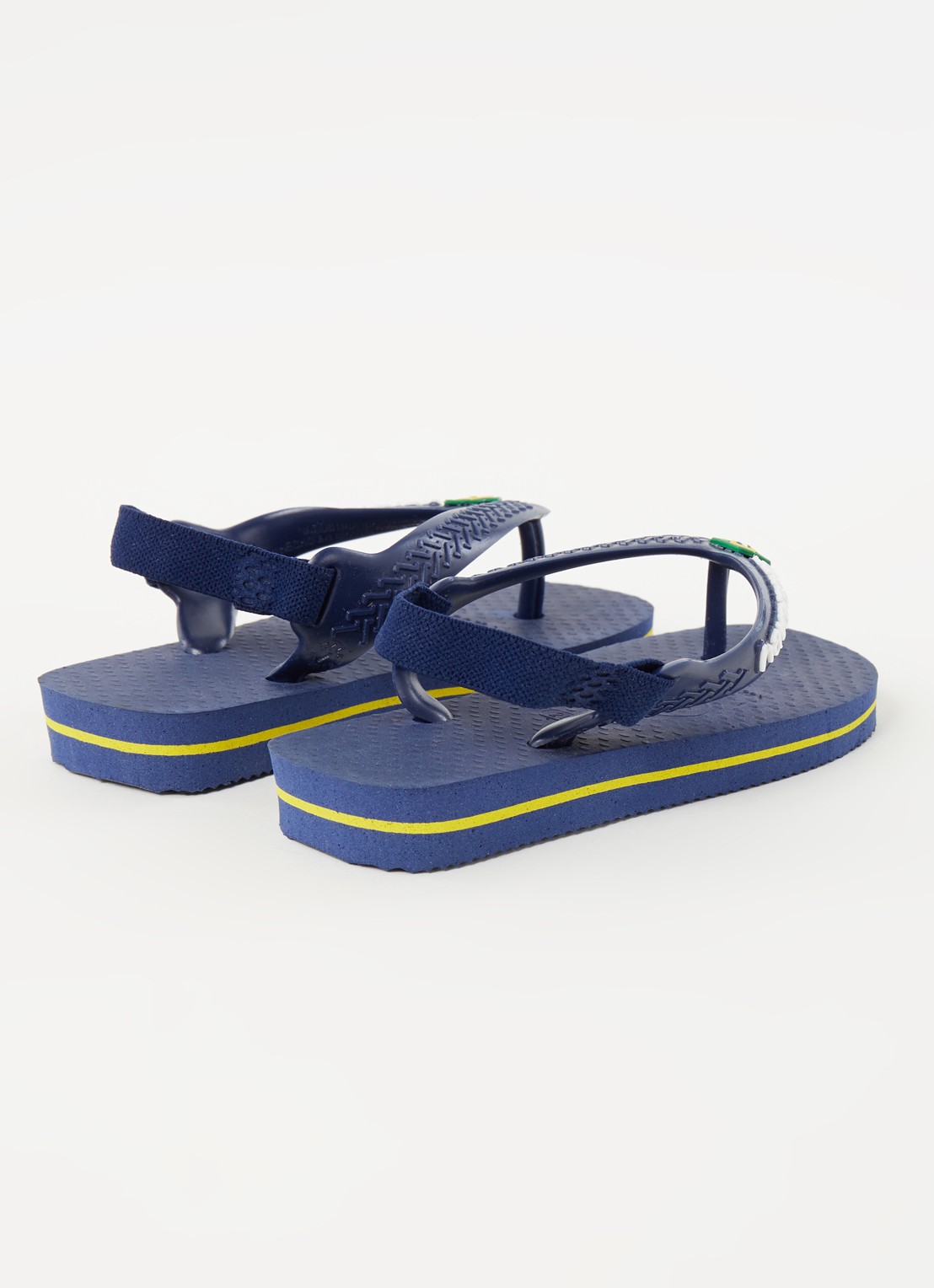 Havaianas Brasil slipper met enkelband - detail 3 donkerblauw