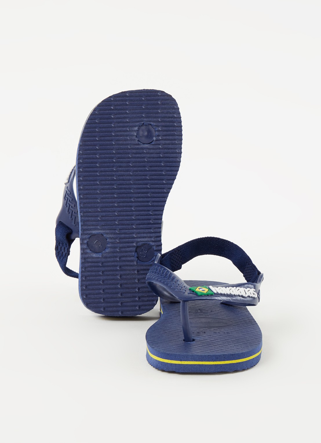 Havaianas Brasil slipper met enkelband - detail 4 donkerblauw