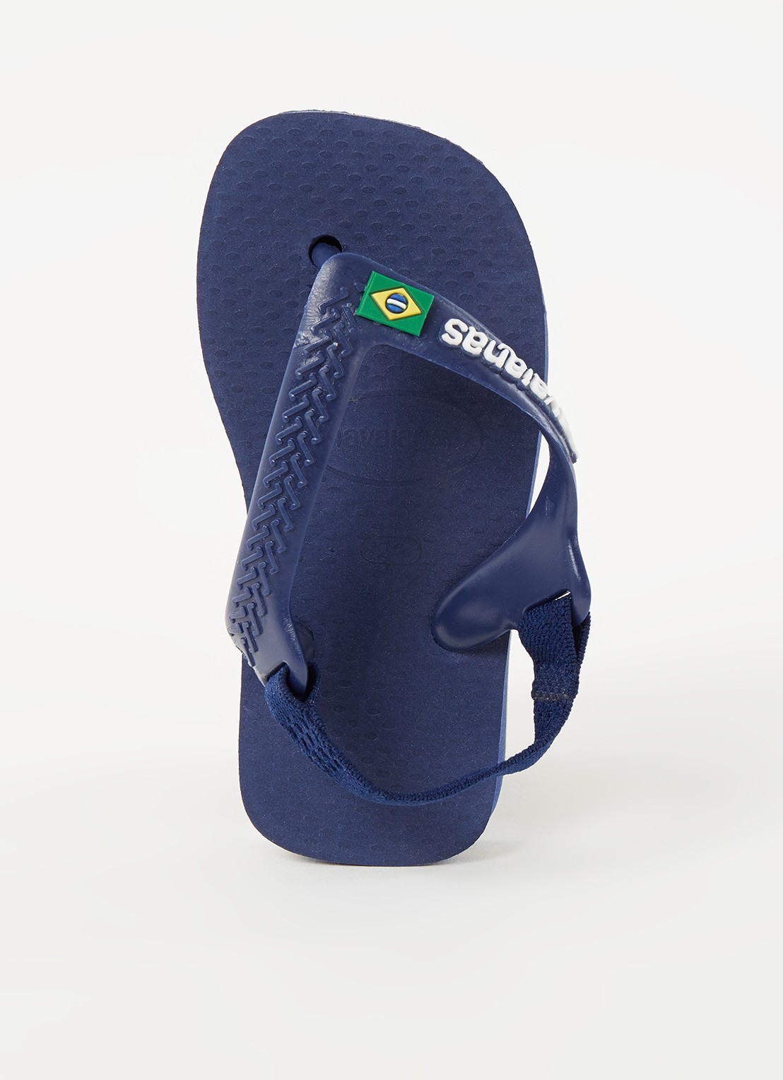Havaianas Brasil slipper met enkelband - voorkant donkerblauw