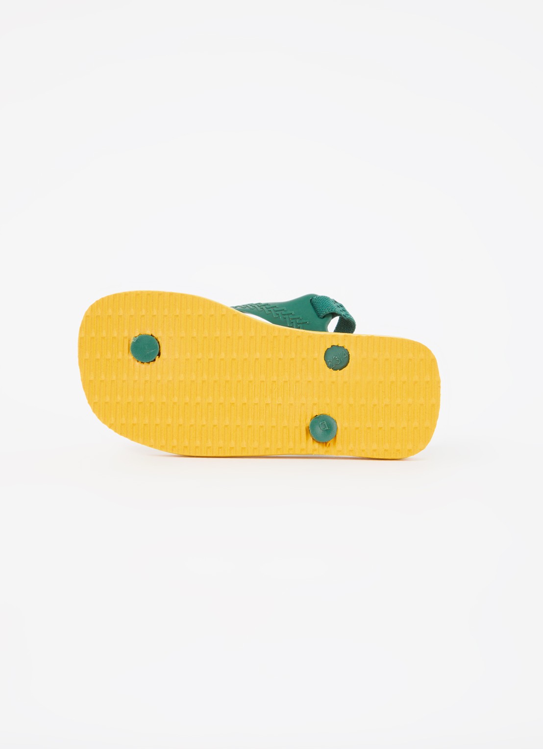 Havaianas Brasil slipper met enkelband - detail 4 okergeel