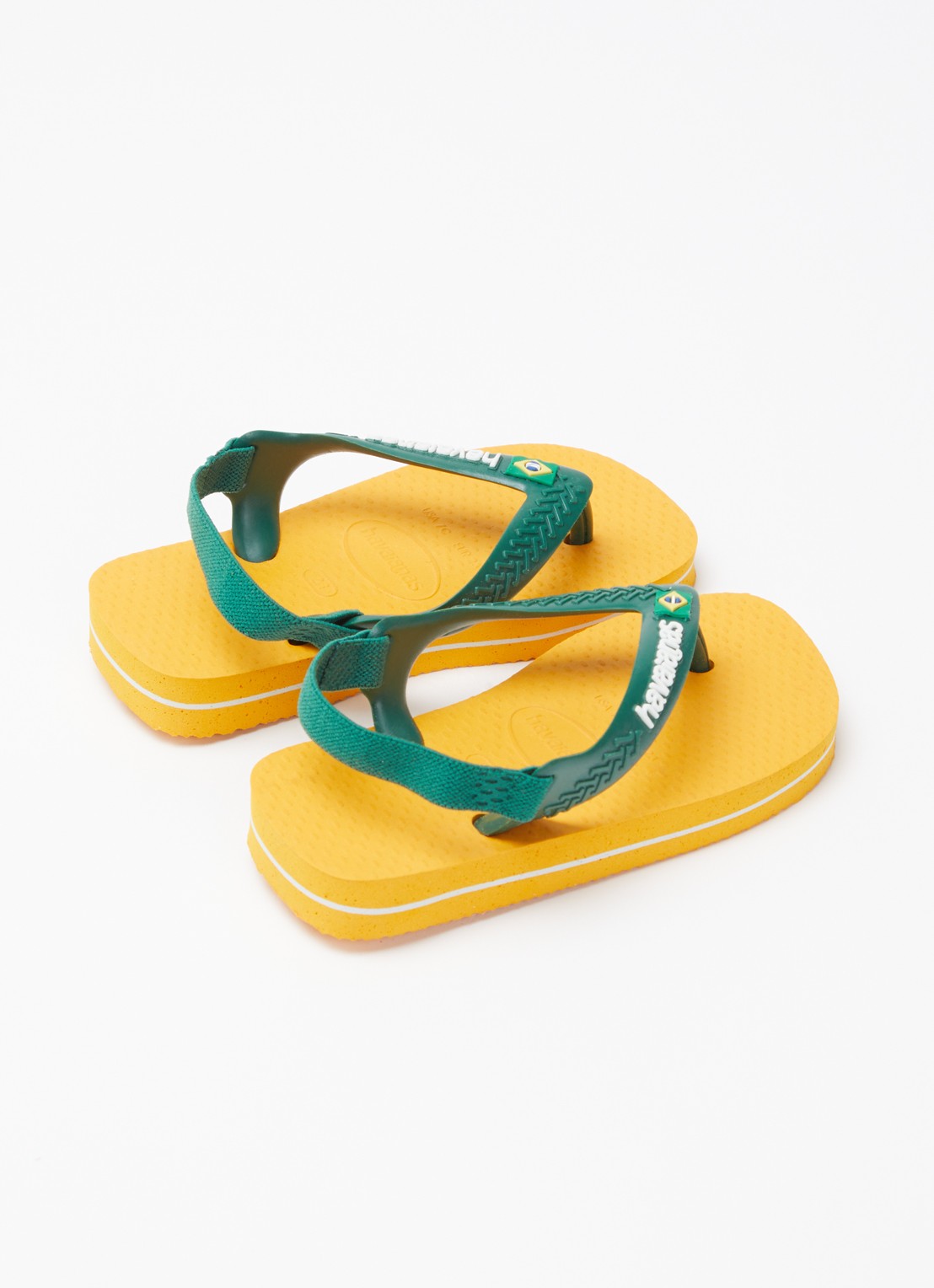 Havaianas Brasil slipper met enkelband - achterkant 3 orange