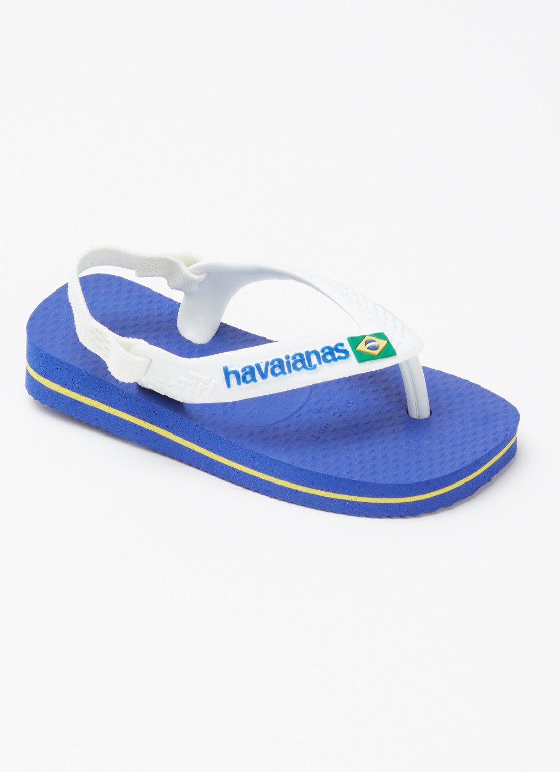 Havaianas Brasil slipper met enkelband - voorkant 3 royalblauw