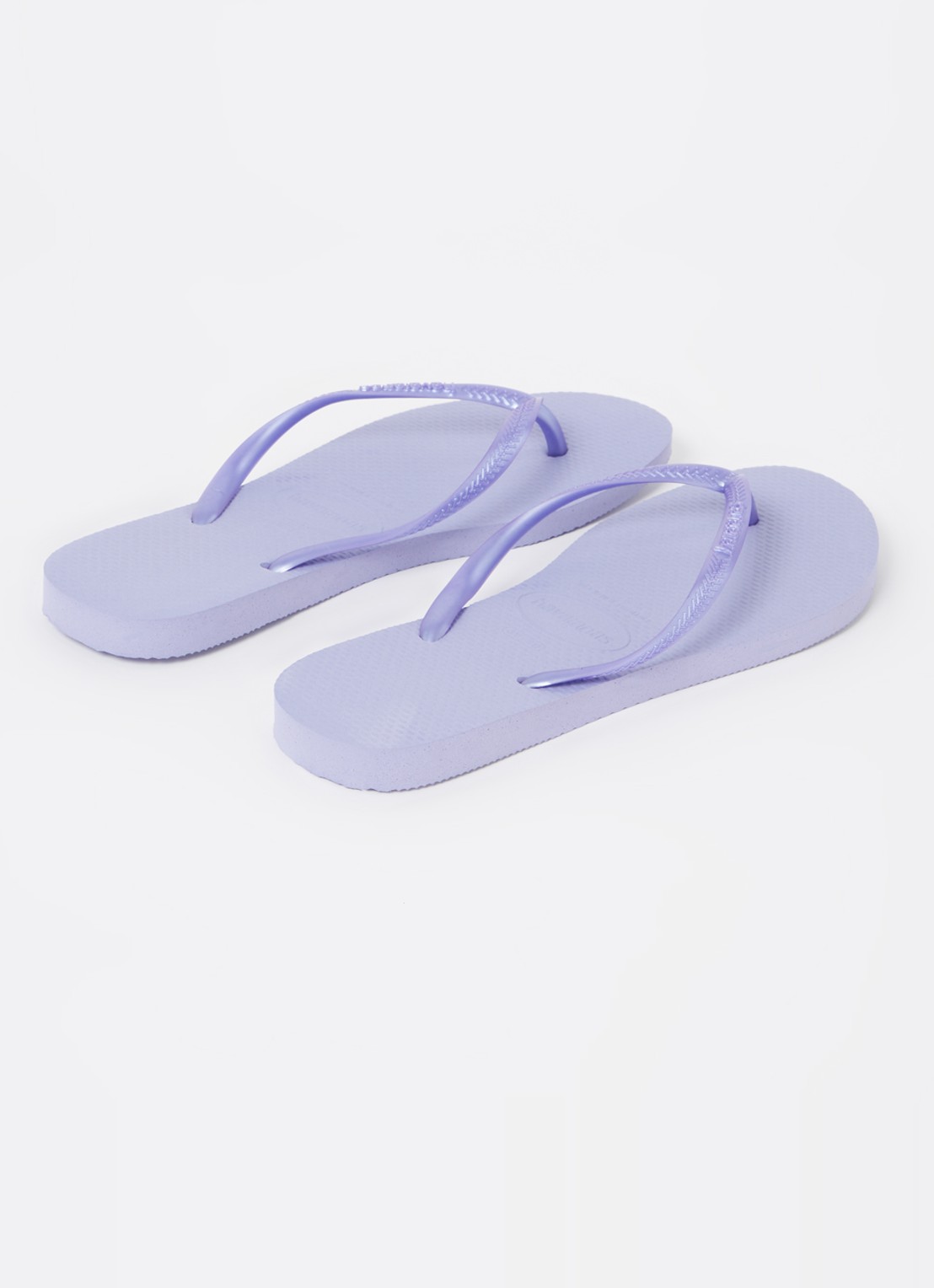 Havaianas Slim slipper met logo - achterkant 2 lila