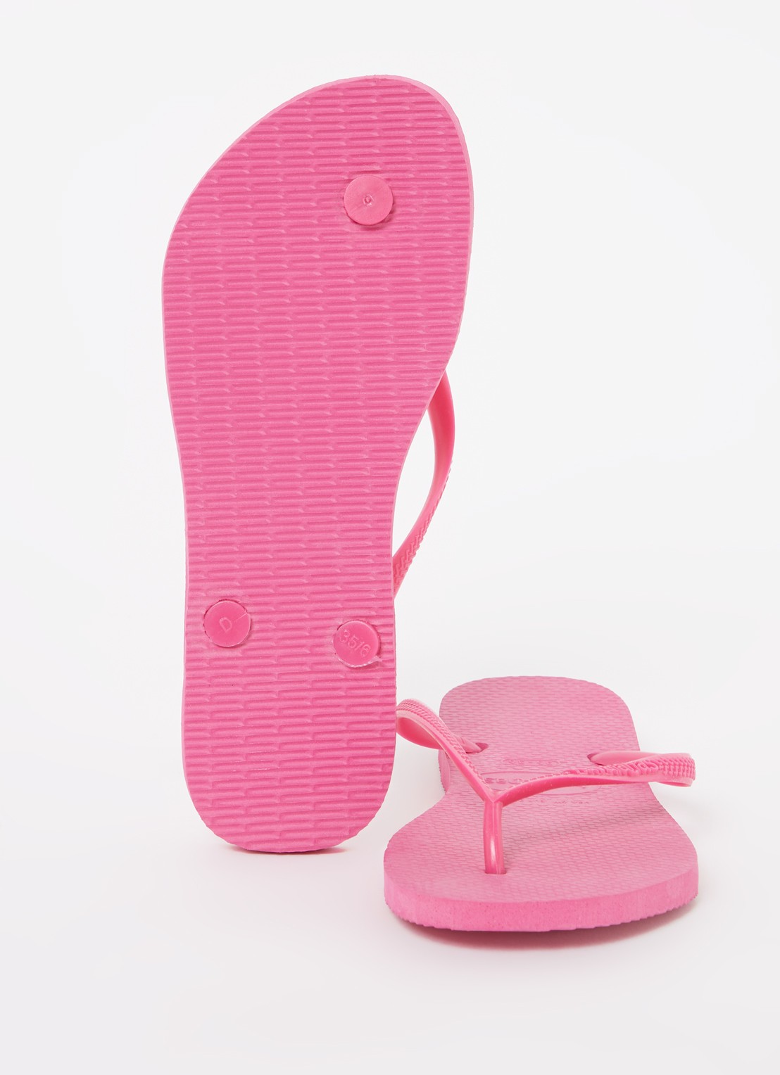 Havaianas Slim slipper met logo - detail 2 roze