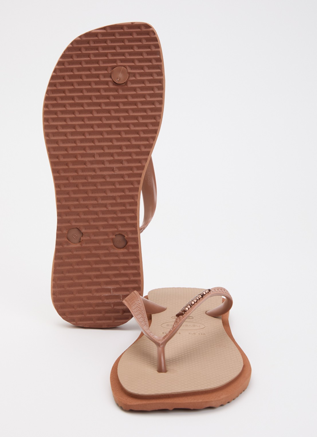 Havaianas Slipper met logo - detail 2 oudroze