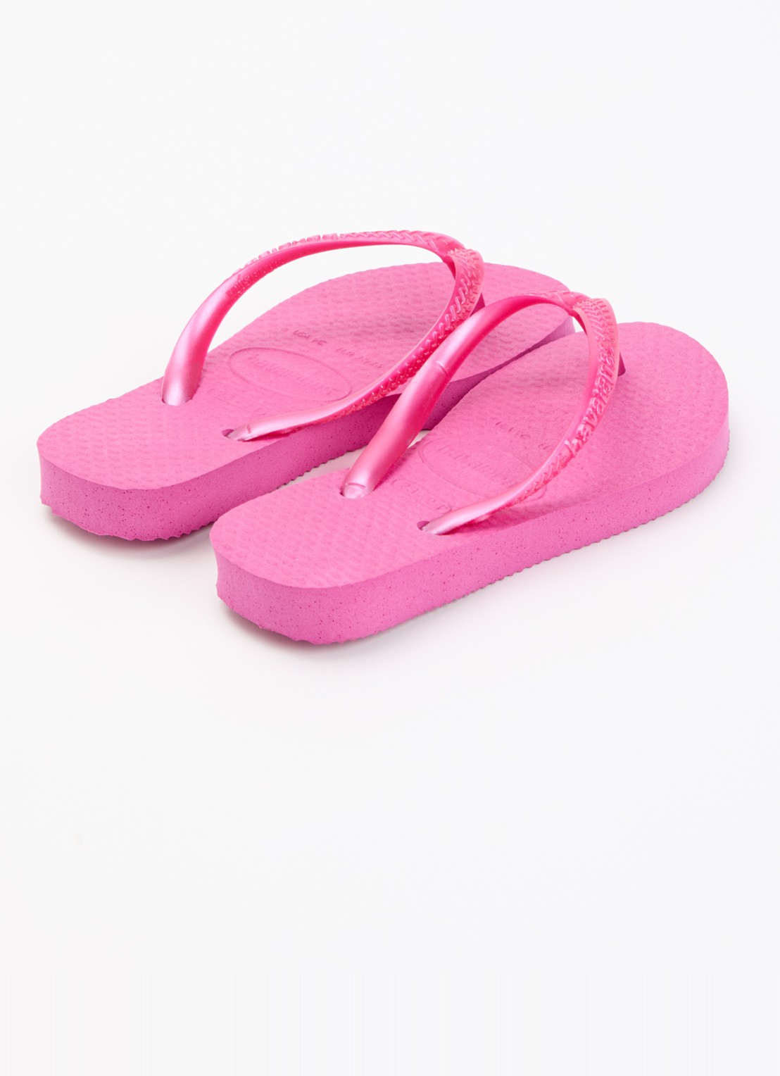 Havaianas Slipper met logo - achterkant 3 fuchsia