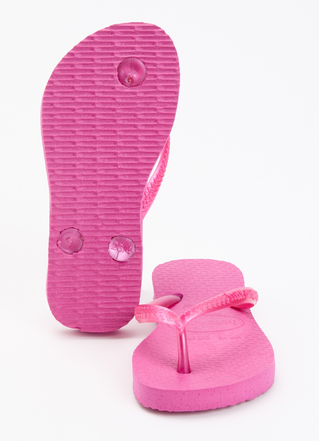 Havaianas Slipper met logo - detail 4 fuchsia