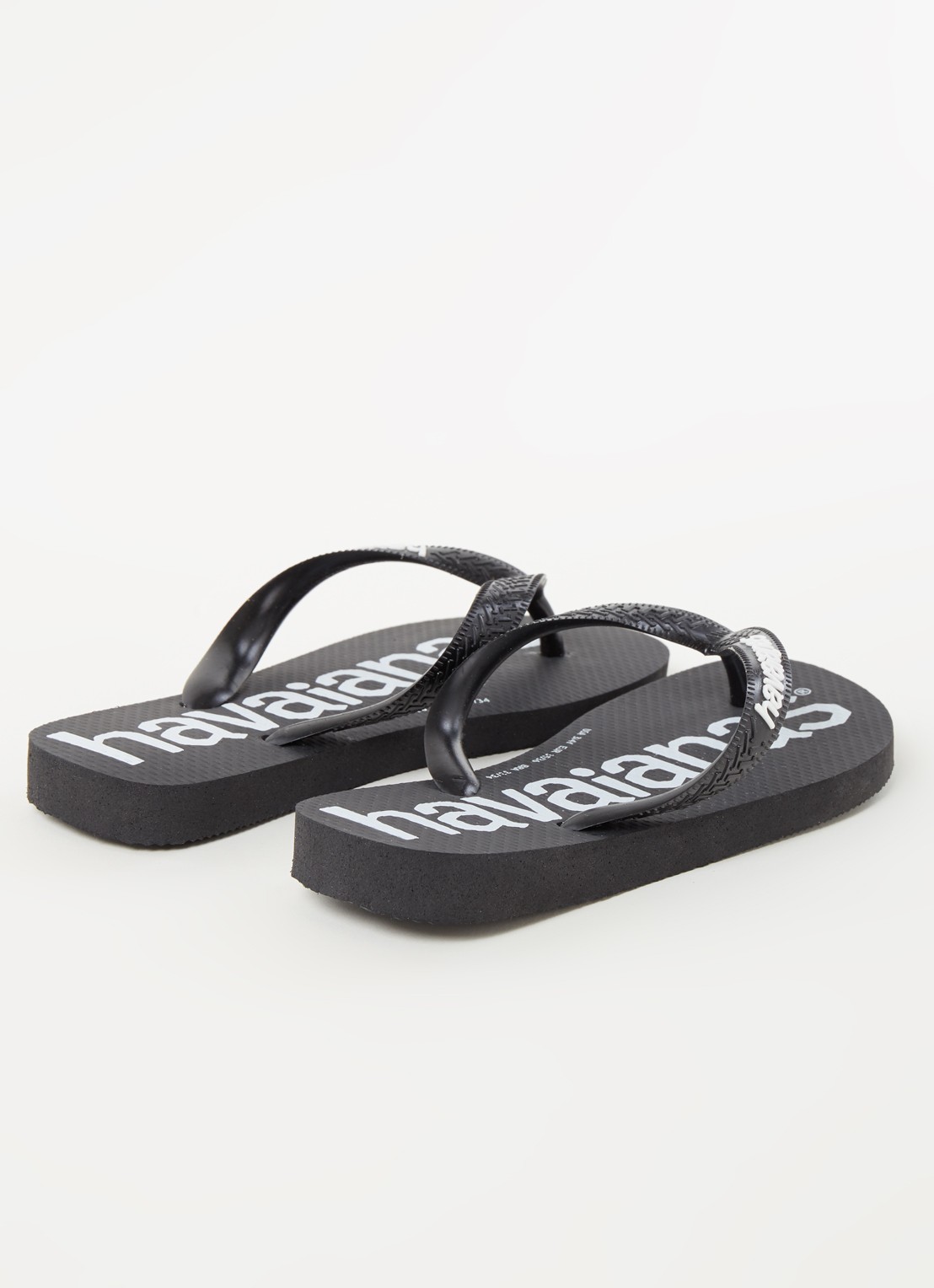 Havaianas Top Logomania slipper - detail 3 zwart